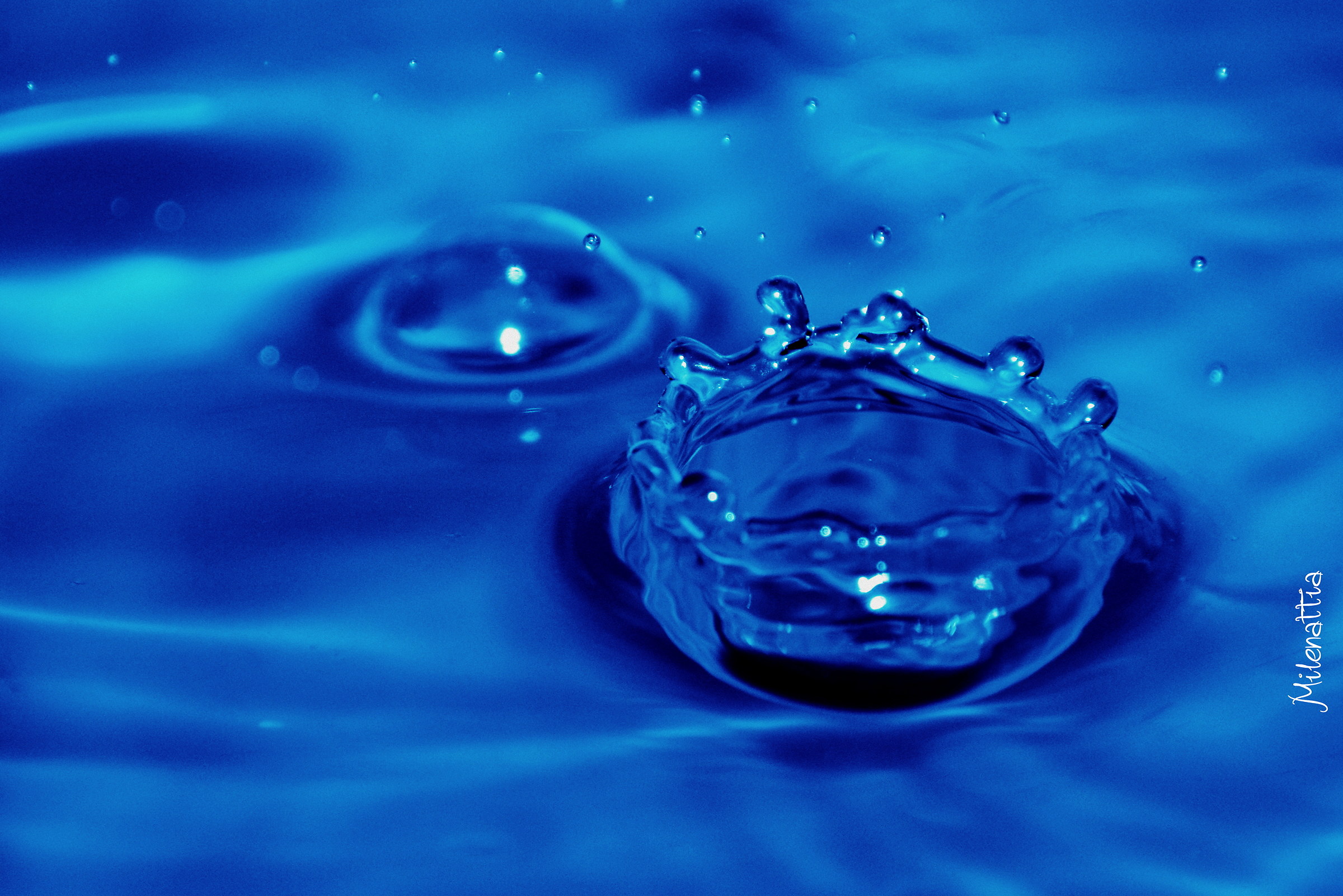 qualche goccia ed un esperimento 1