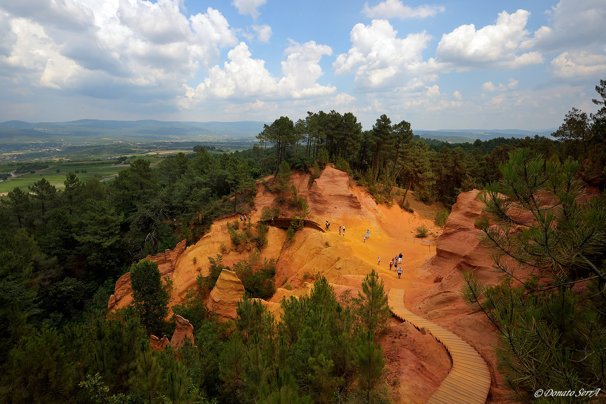 Roussillon, sentiero dell'ocra