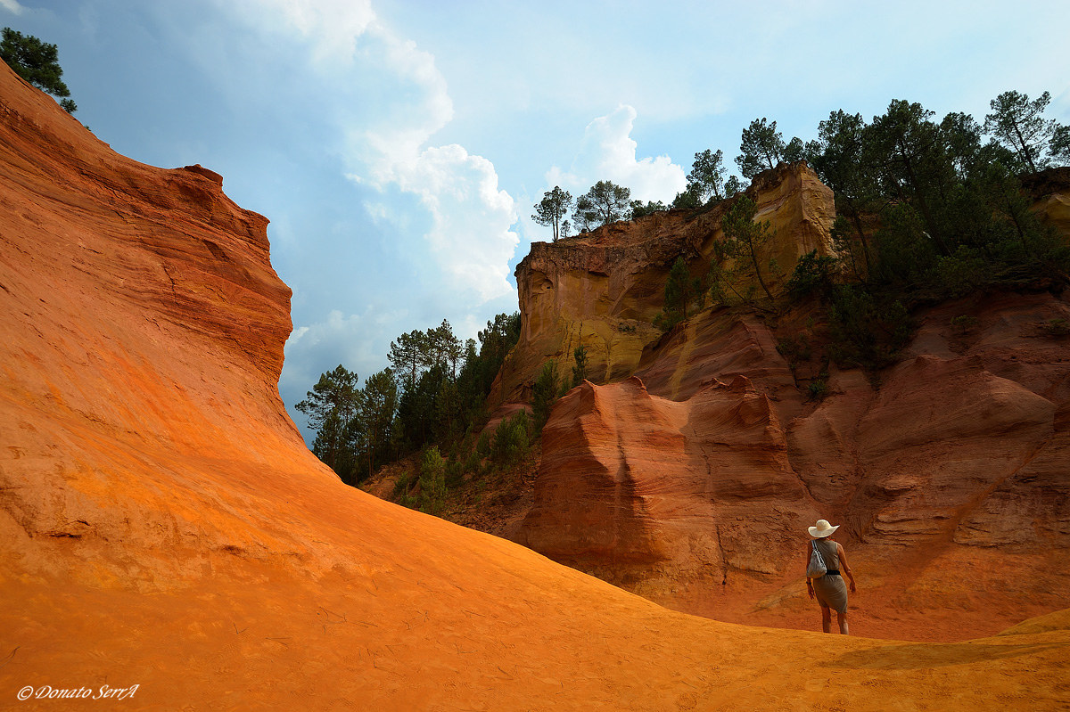 Roussillon, sentiero dell'ocra