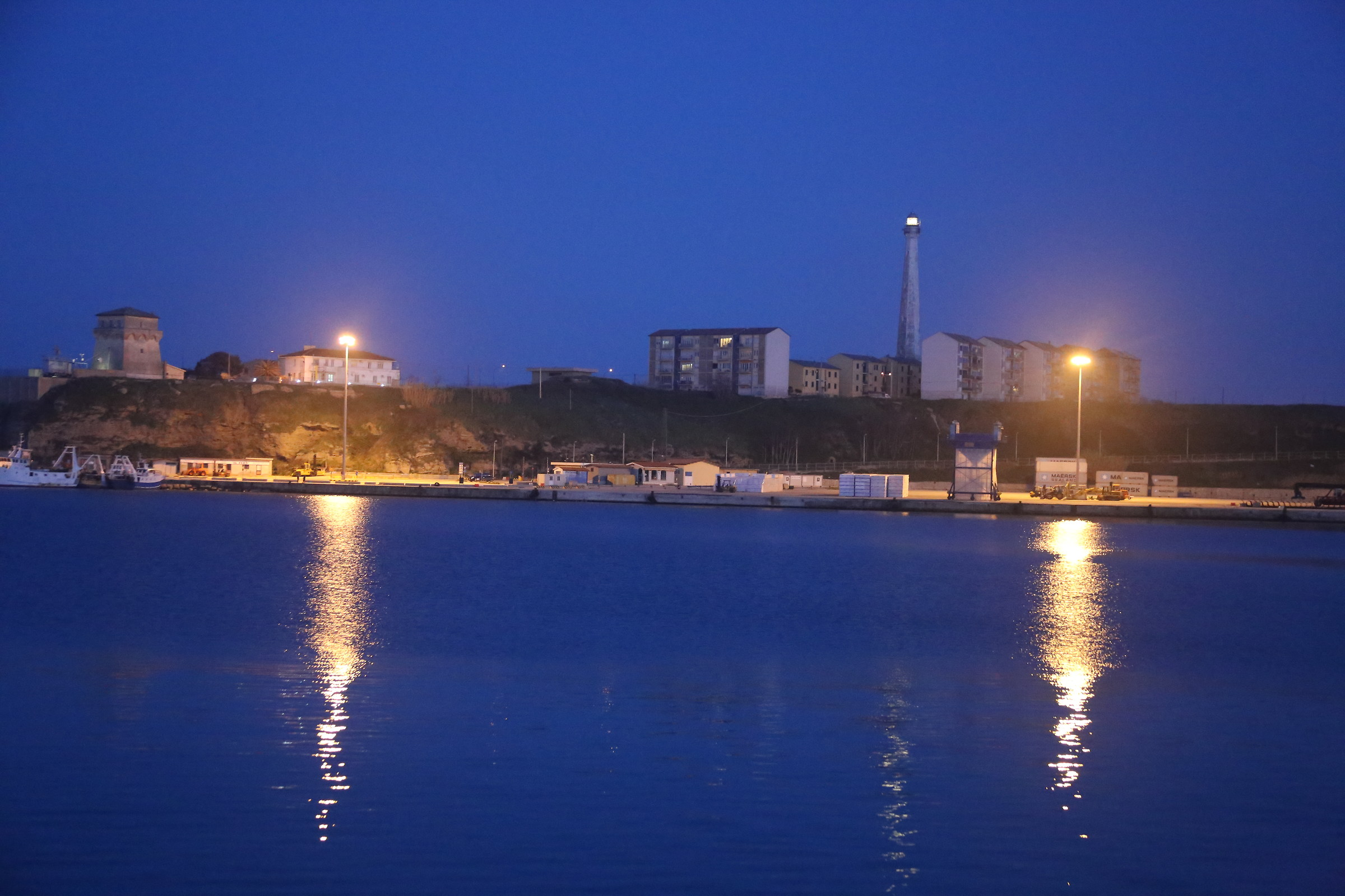 Luci al porto di Vasto