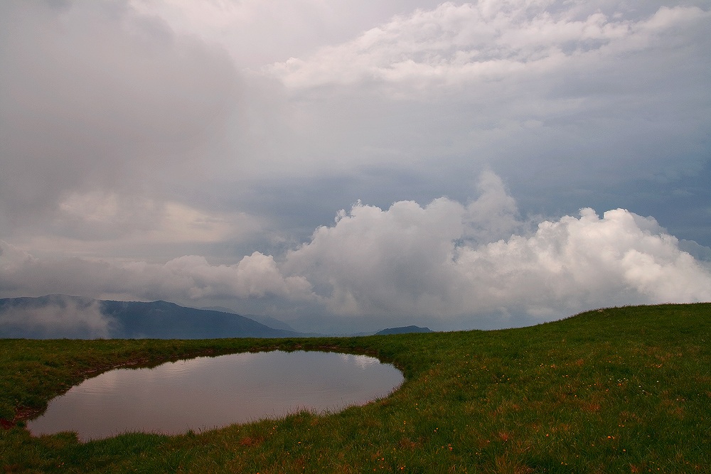 Puddle on Mount Redondo