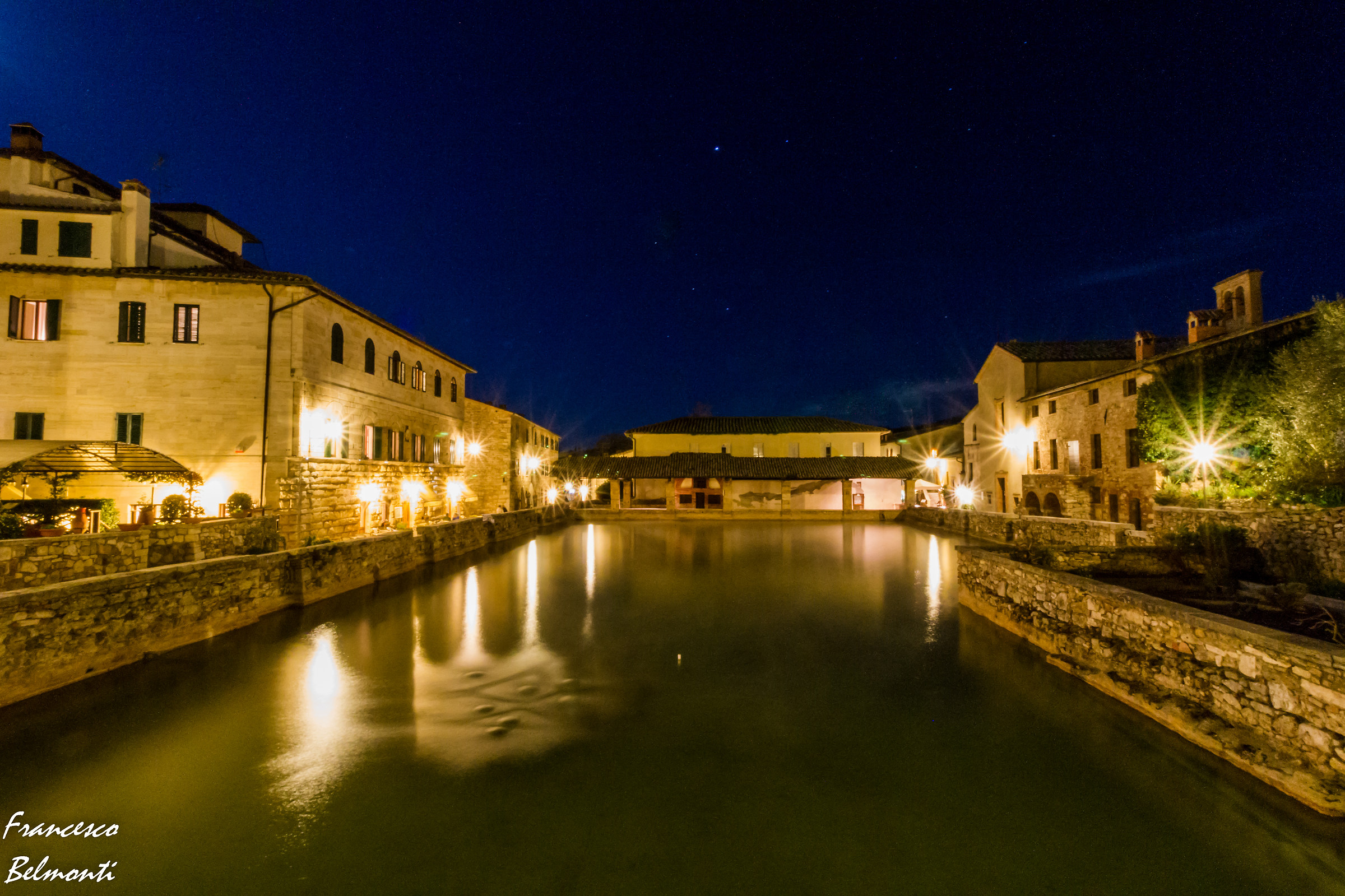Night in Bagno Vignoni
