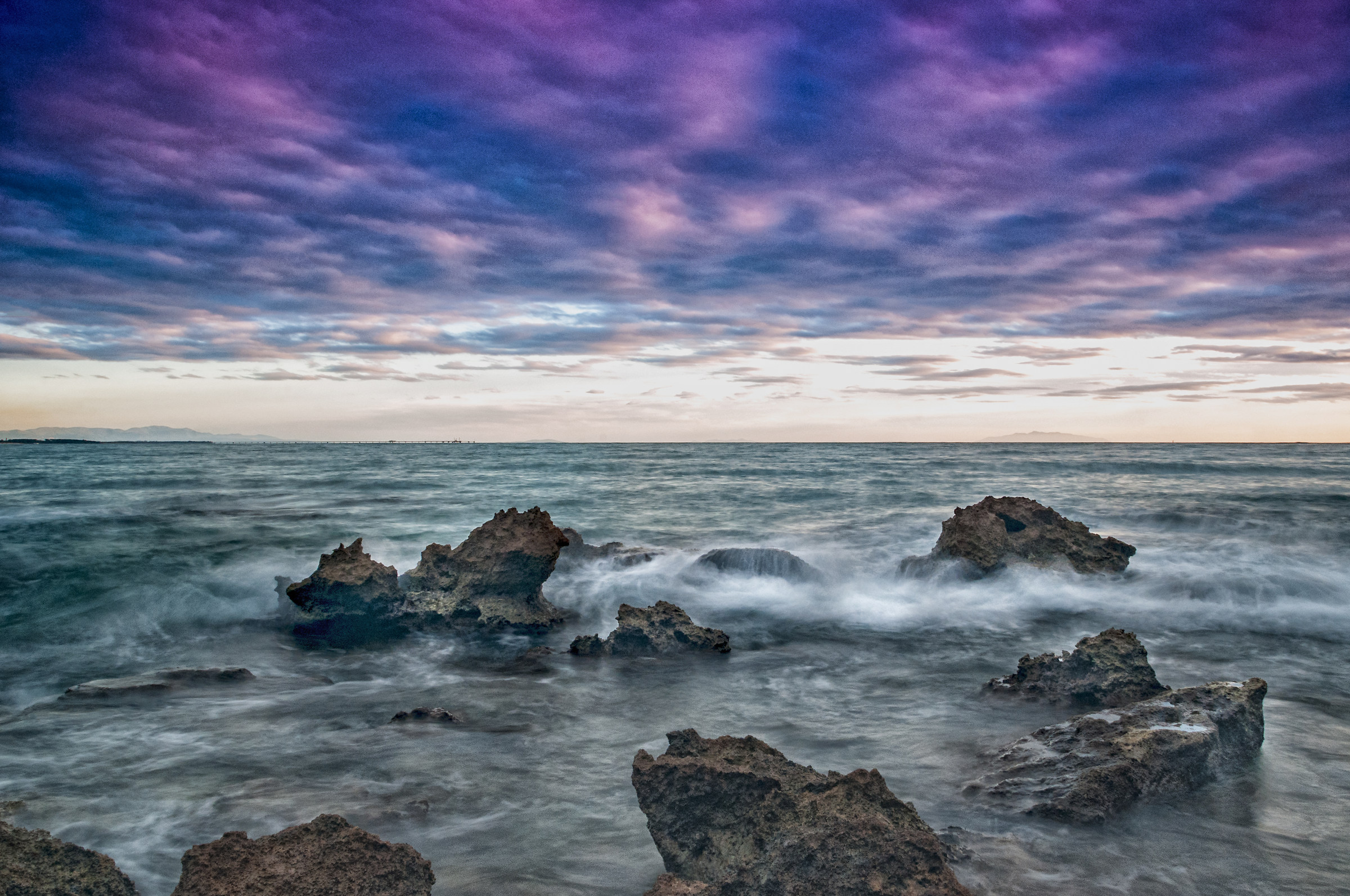 At sunset Castiglioncello (them)