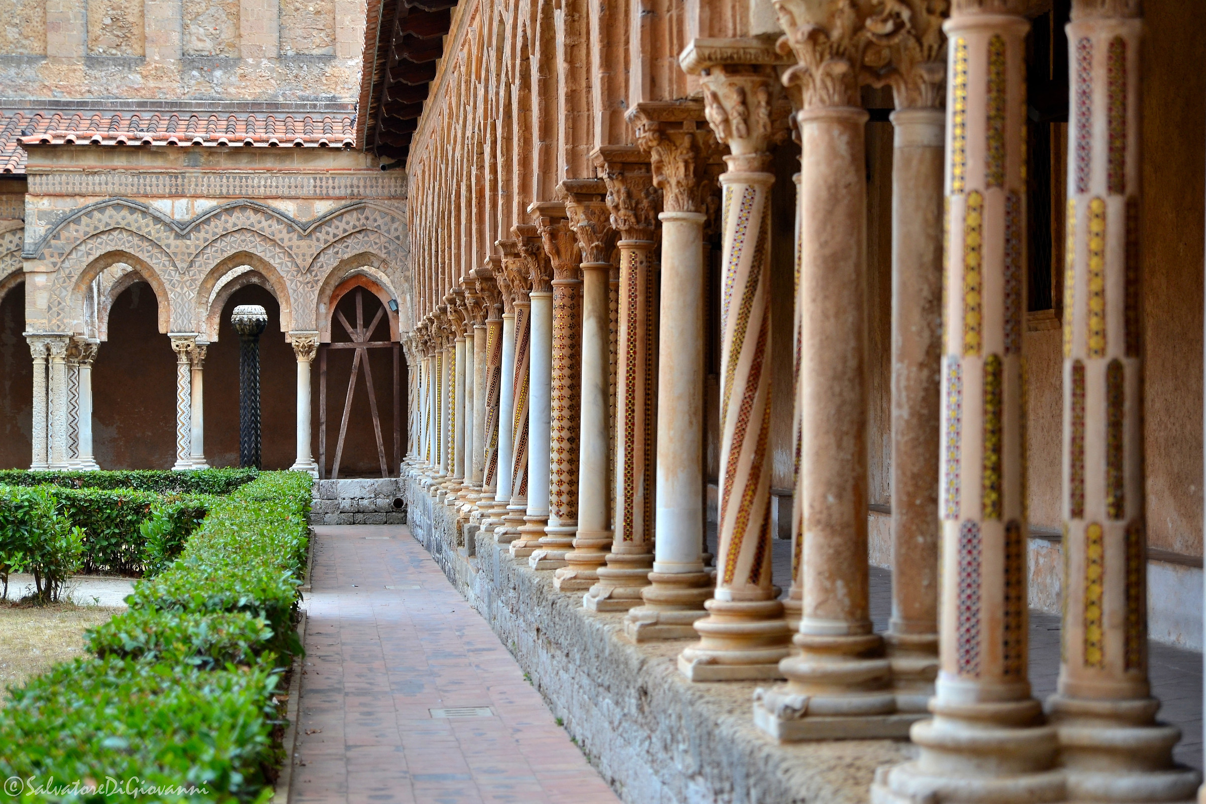 Chiostro dei Benedettini - Monreale (pa)