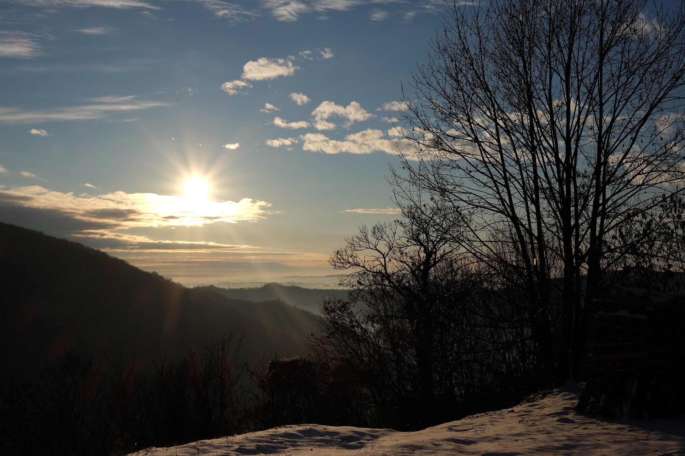 Looking out the door