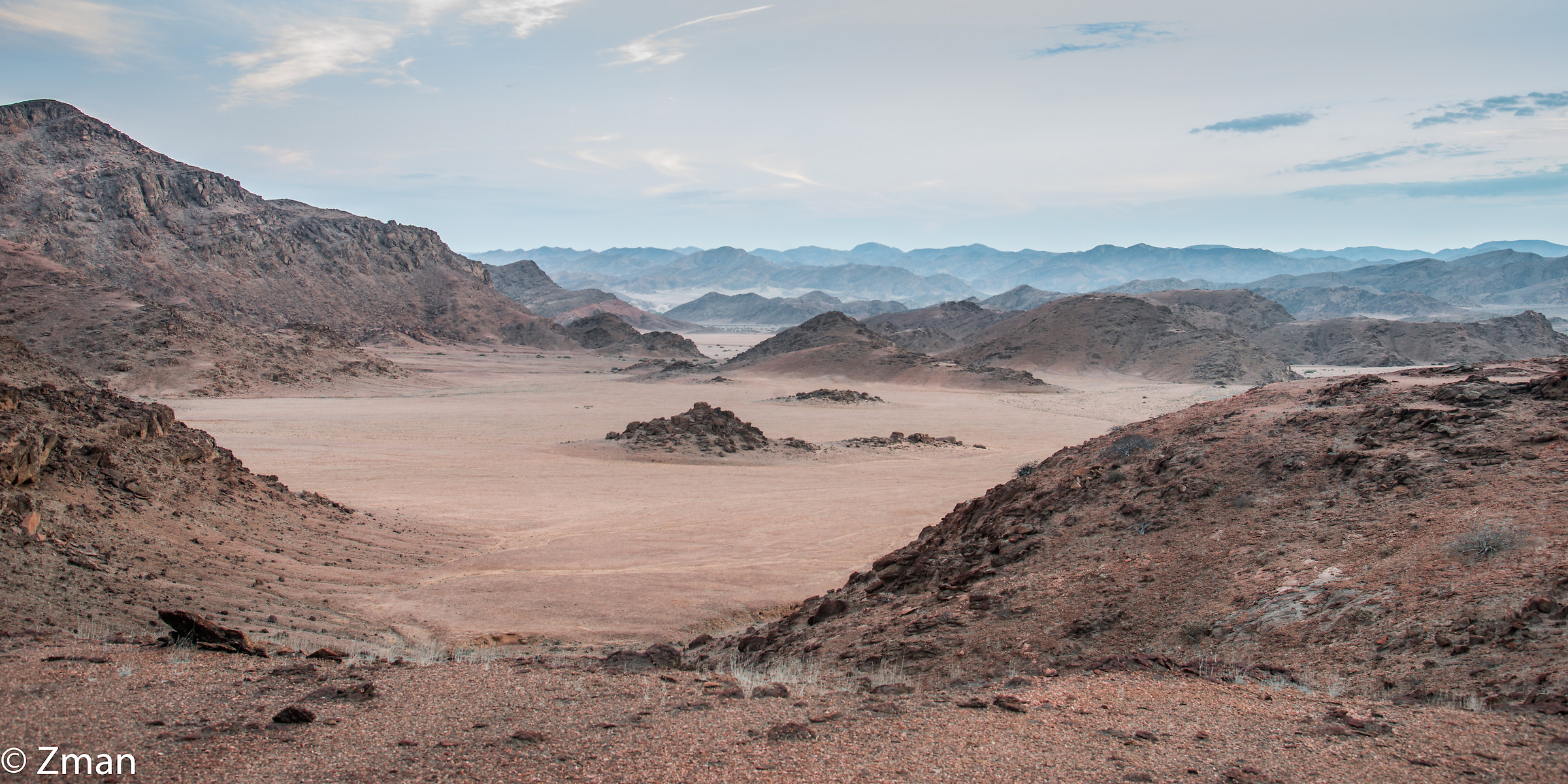 The Namibian Desert
