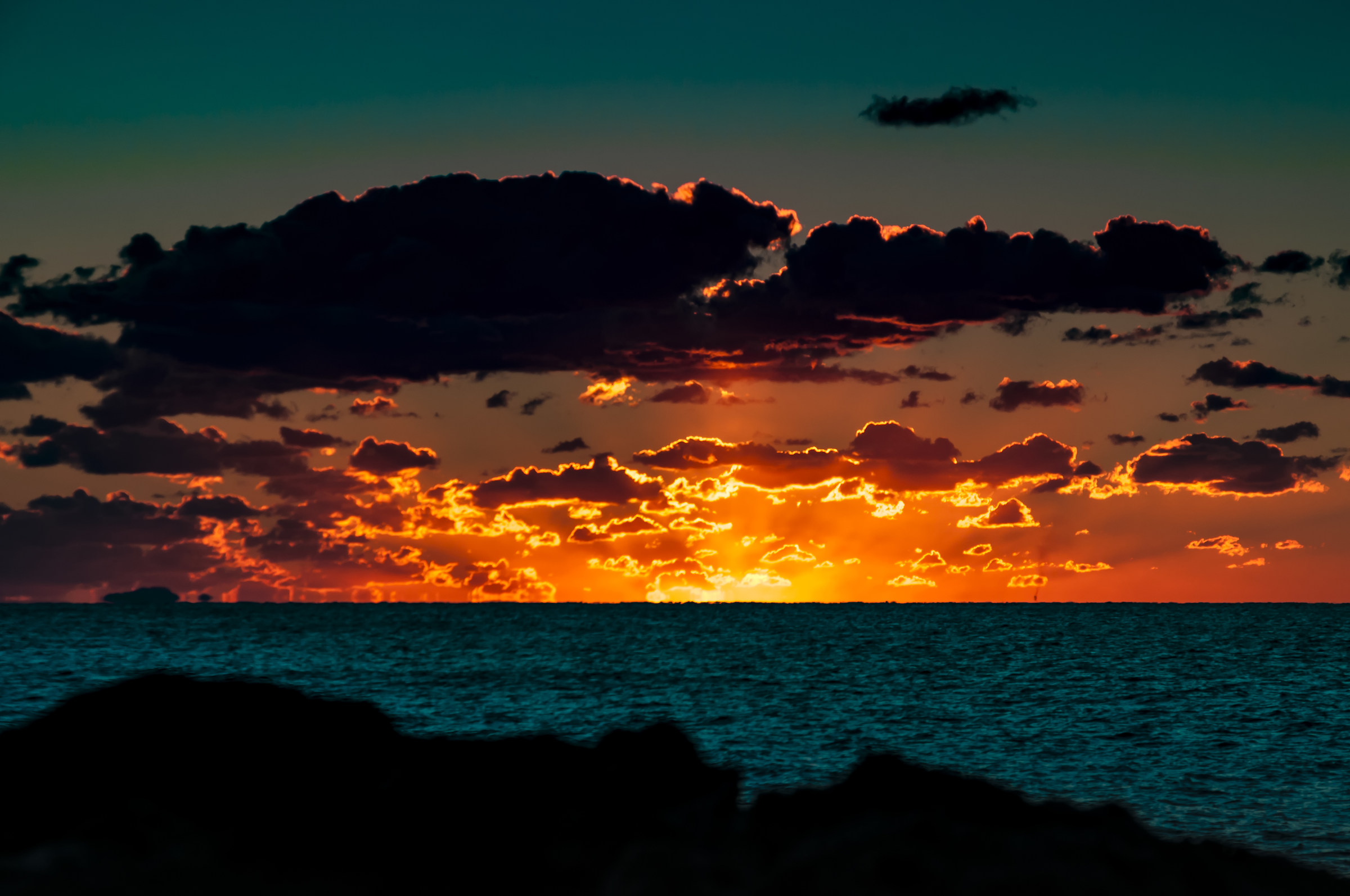 winter sunset Castiglioncello (them)