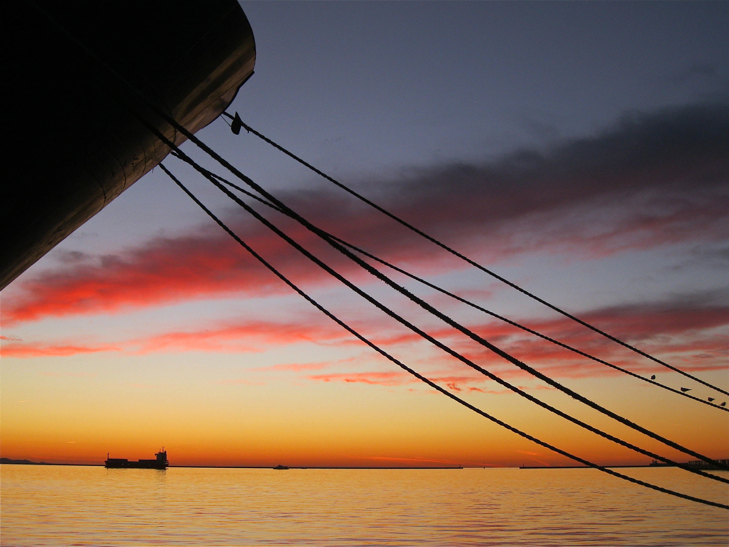 Sunset from the magazine 69