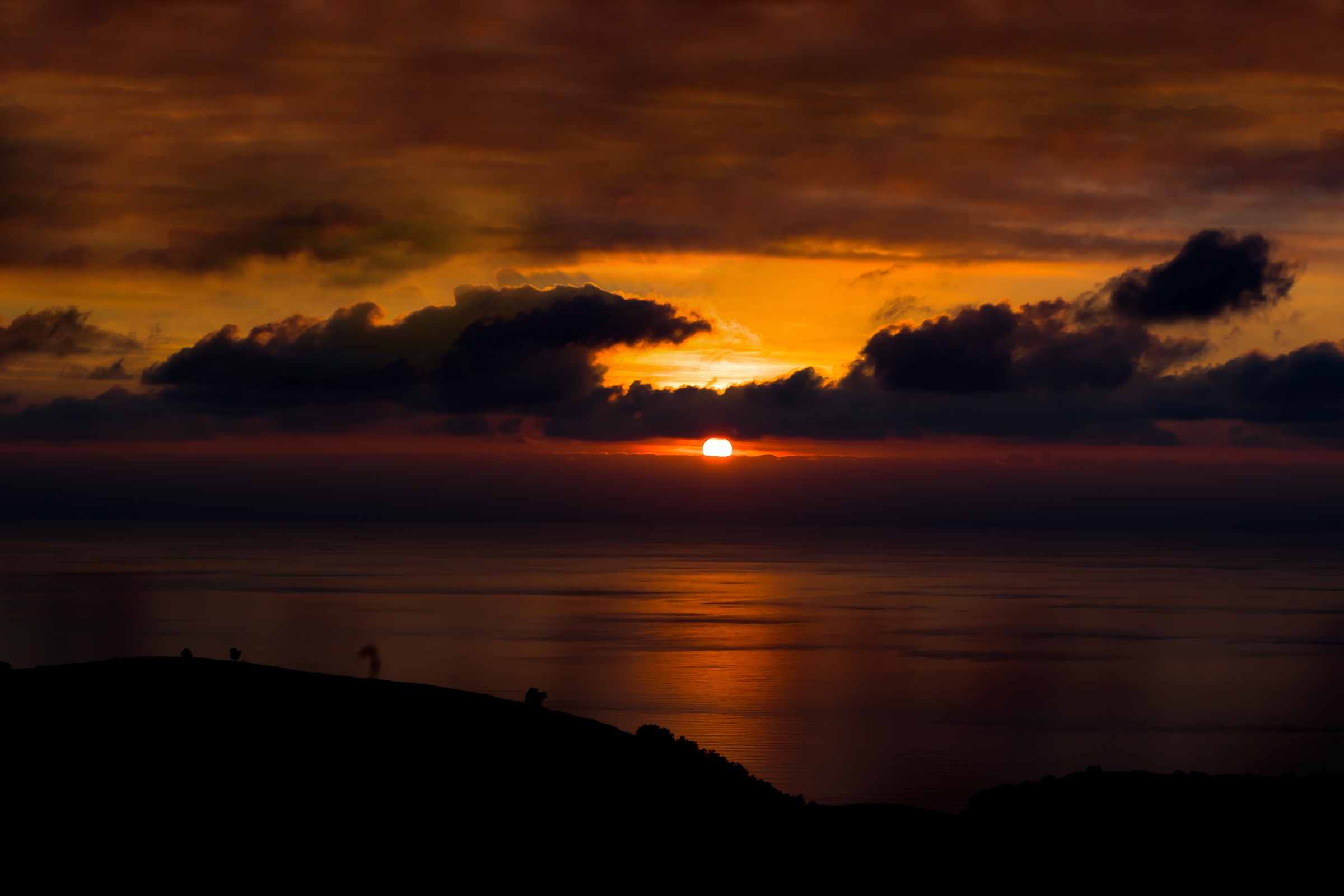 Riflessi di un tramonto