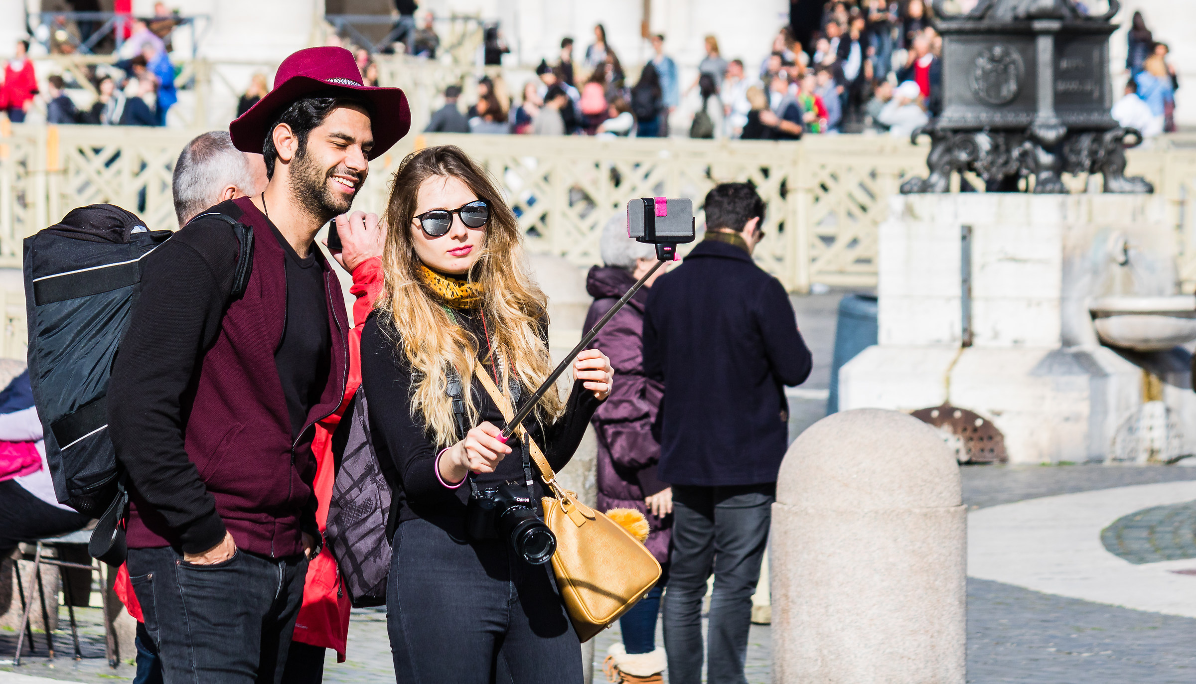 Selfie a San Pietro