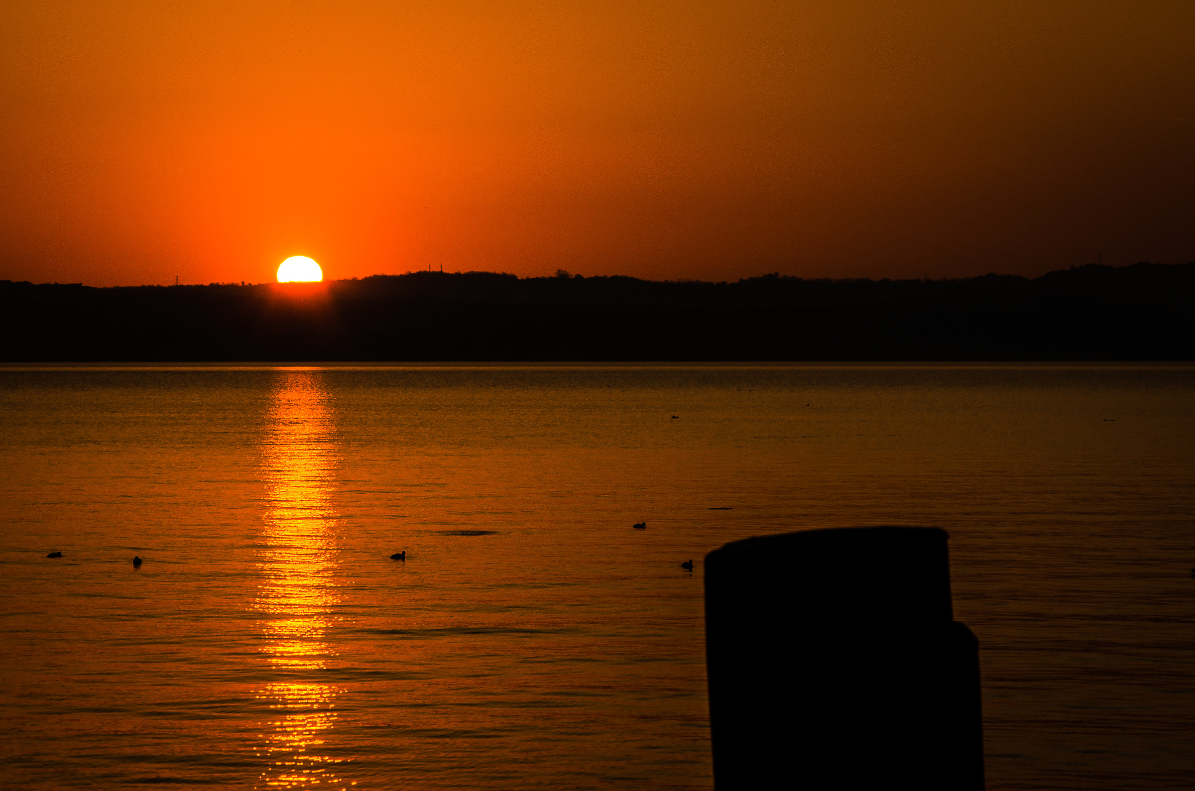 Tramonto sul Garda