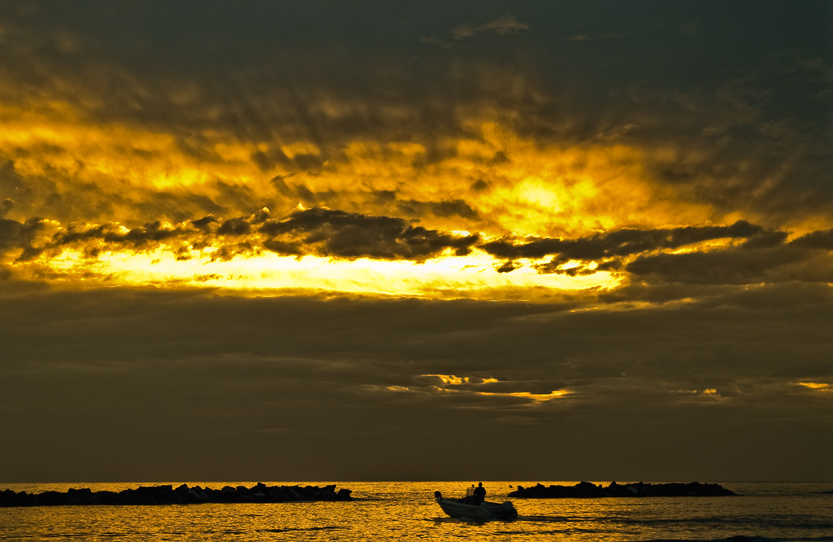 The dawn of the fisherman