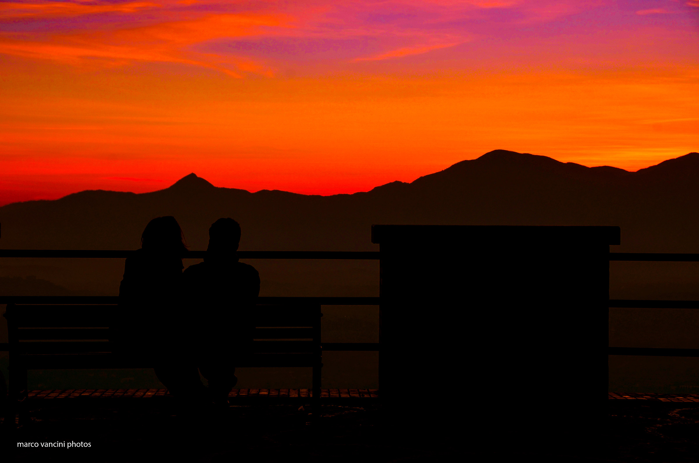 Sunset from Lovers ...