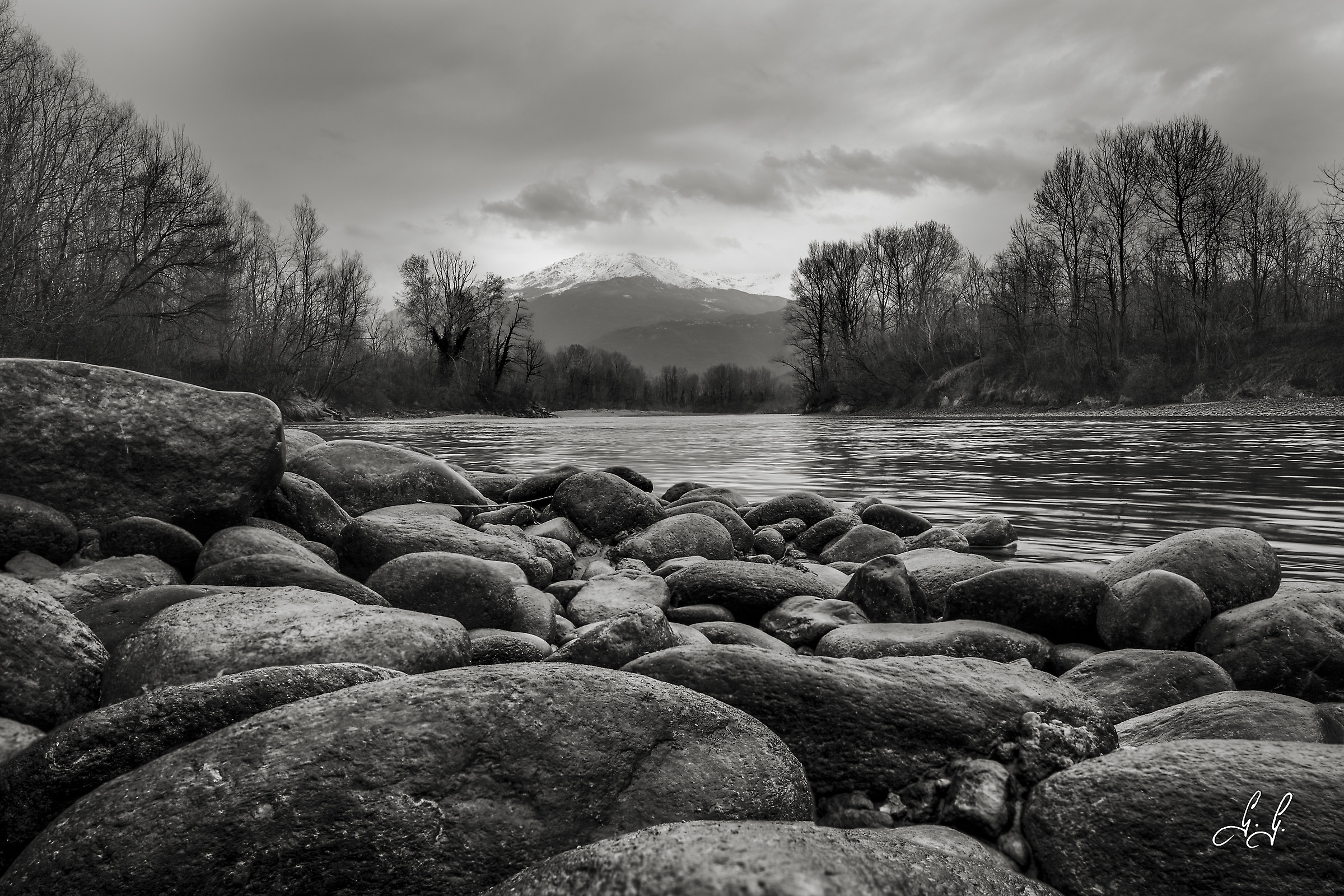 The pebbles of Baltea.
