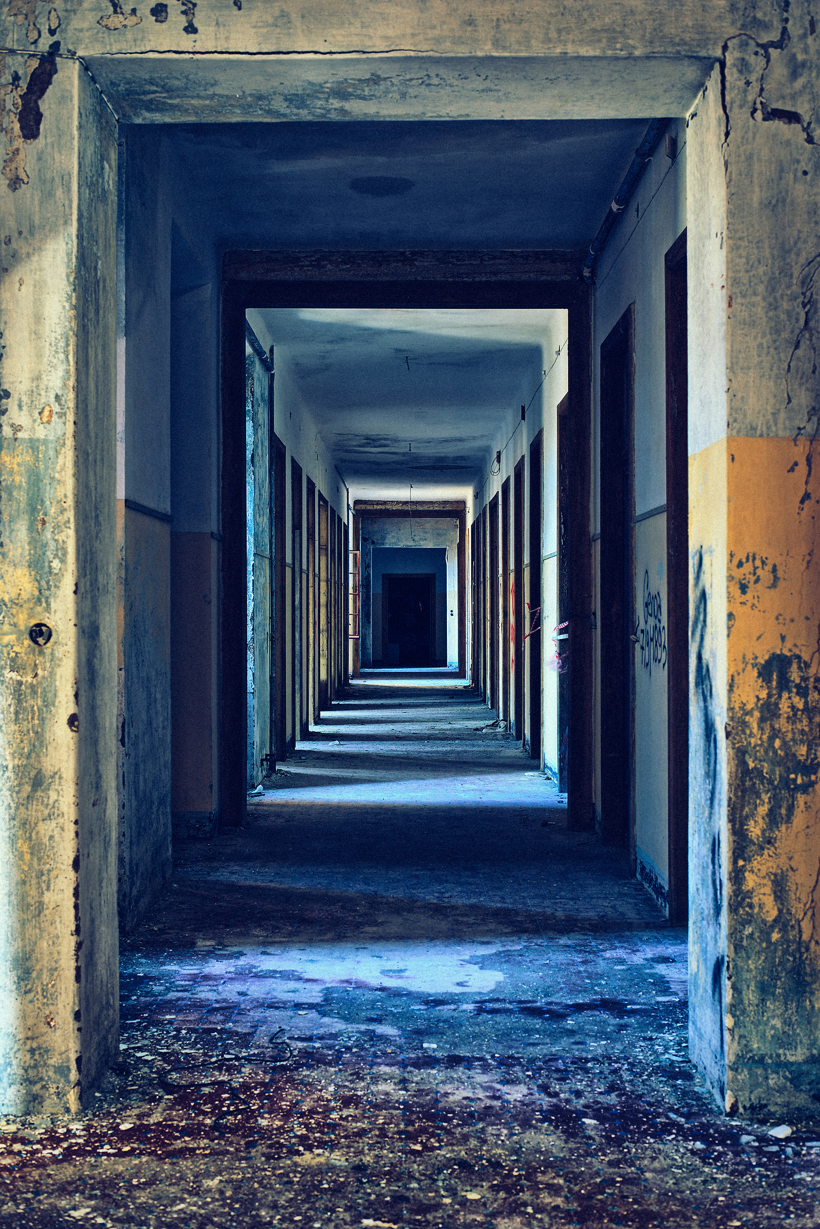 the corridor abandoned