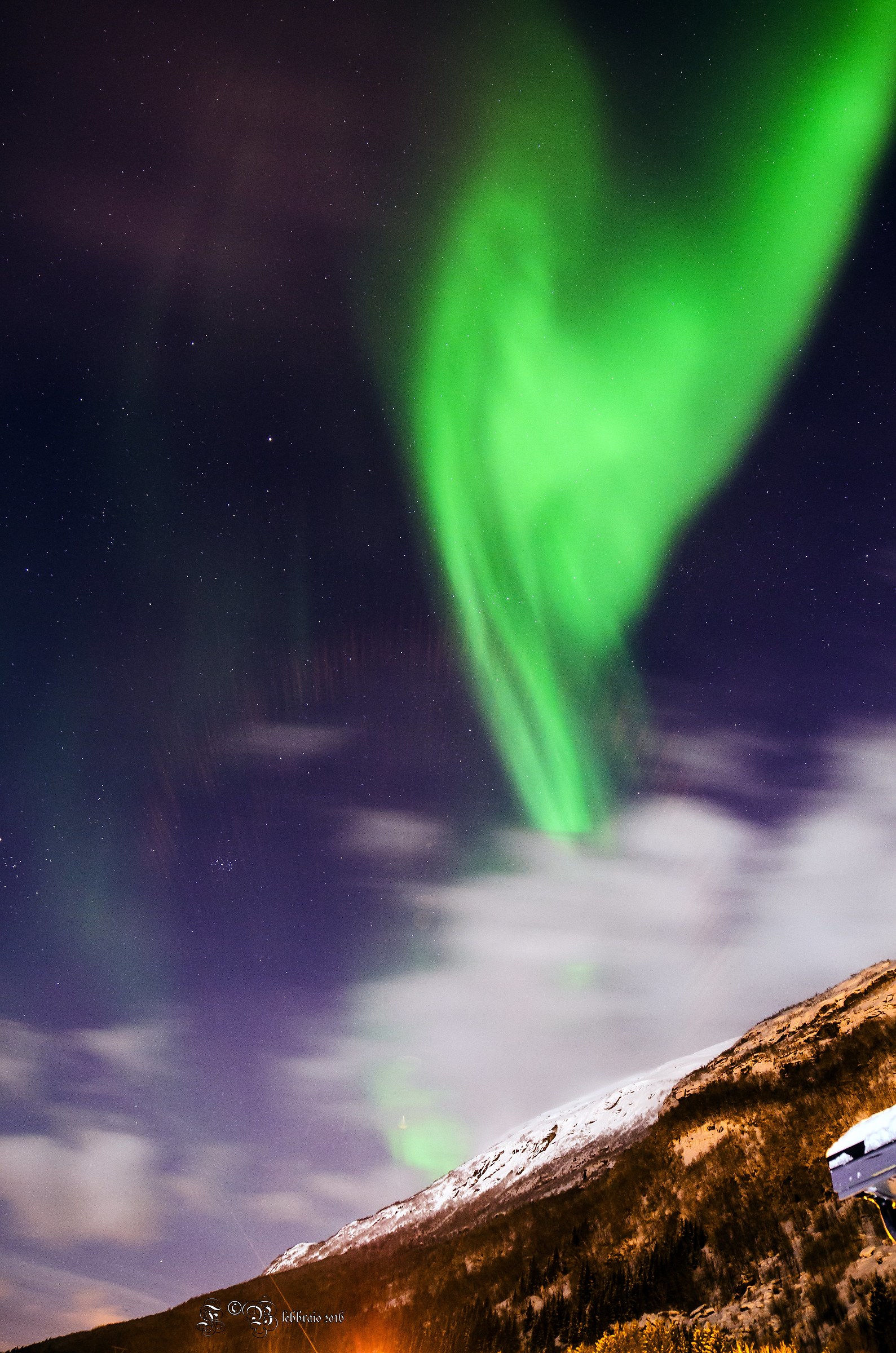 Northern Lights ghost