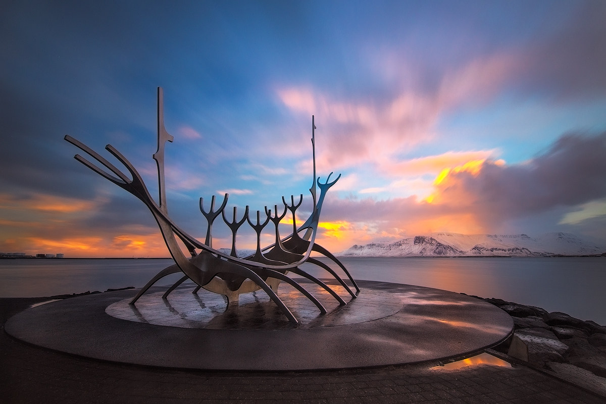 Navigando sul tramonto