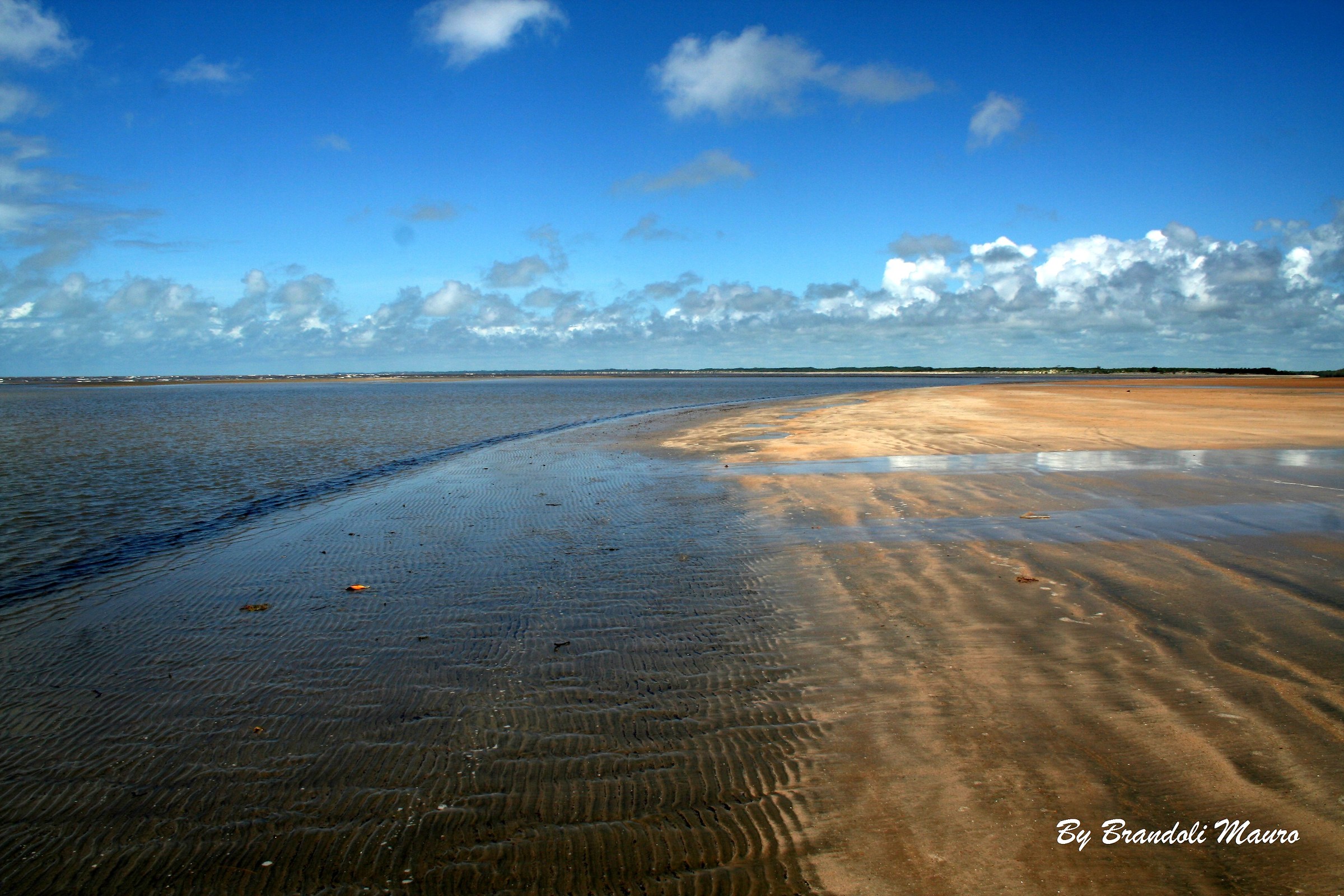 Solitary beach