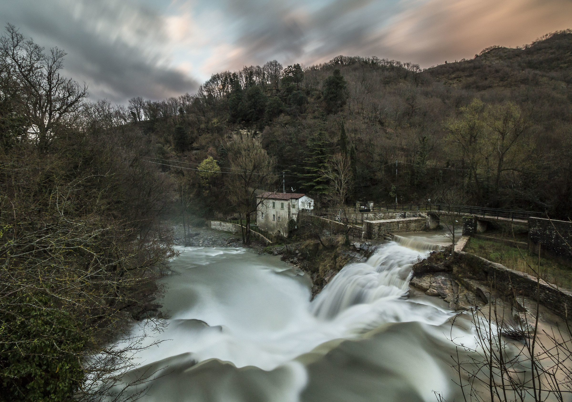 Brusia of waterfalls