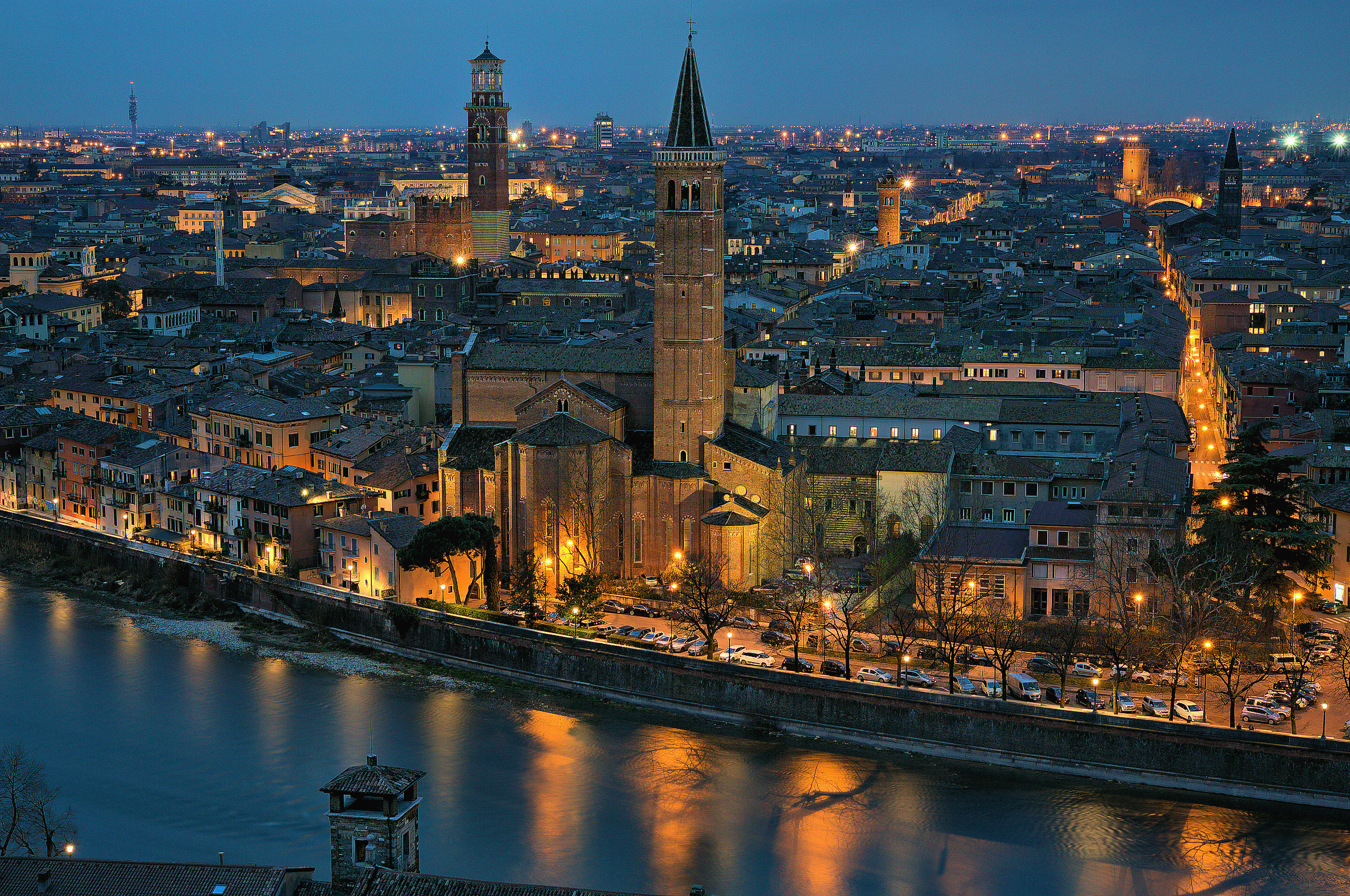 lights on the city '