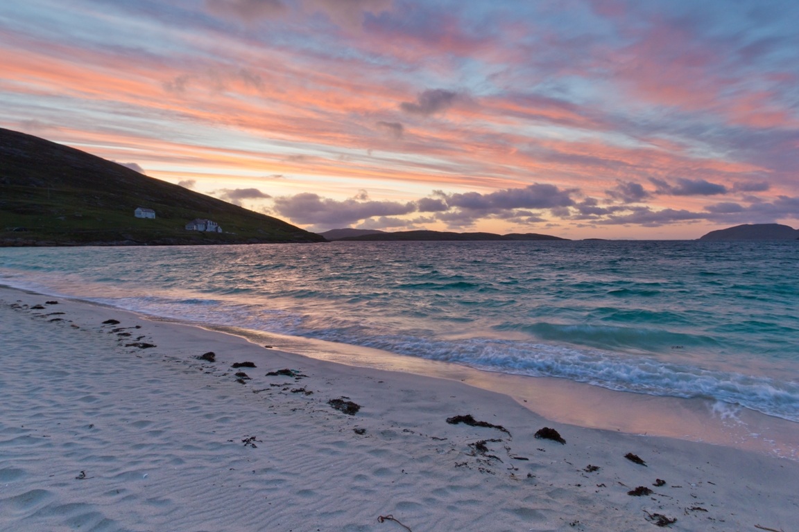 Sunrise at Beach Vatersay