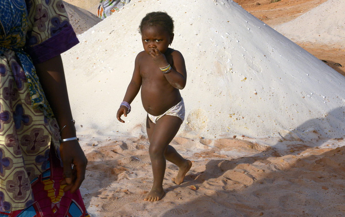 Bambina in Guinea Conakry