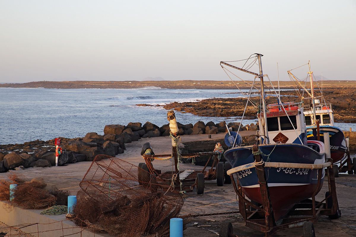 vessel aground in La Santa Lanzarote