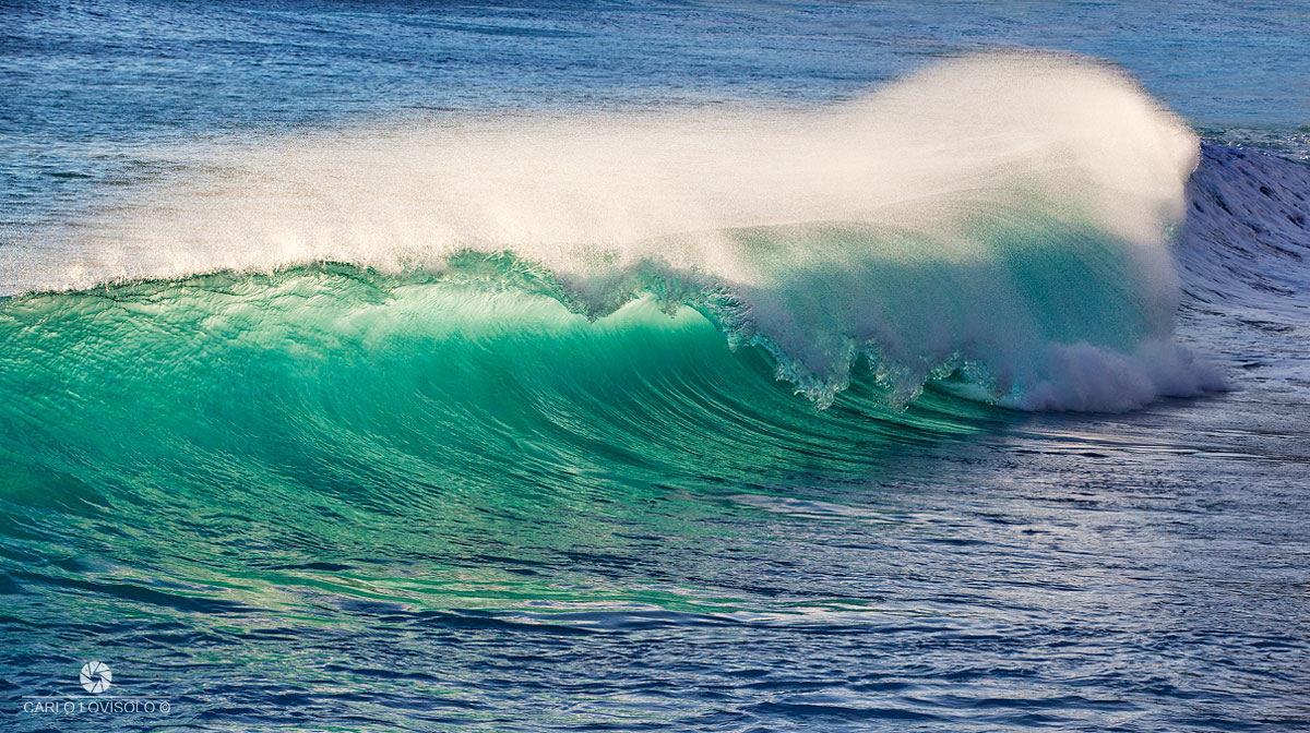 Ligurian Sea of ??the 'wave transparency