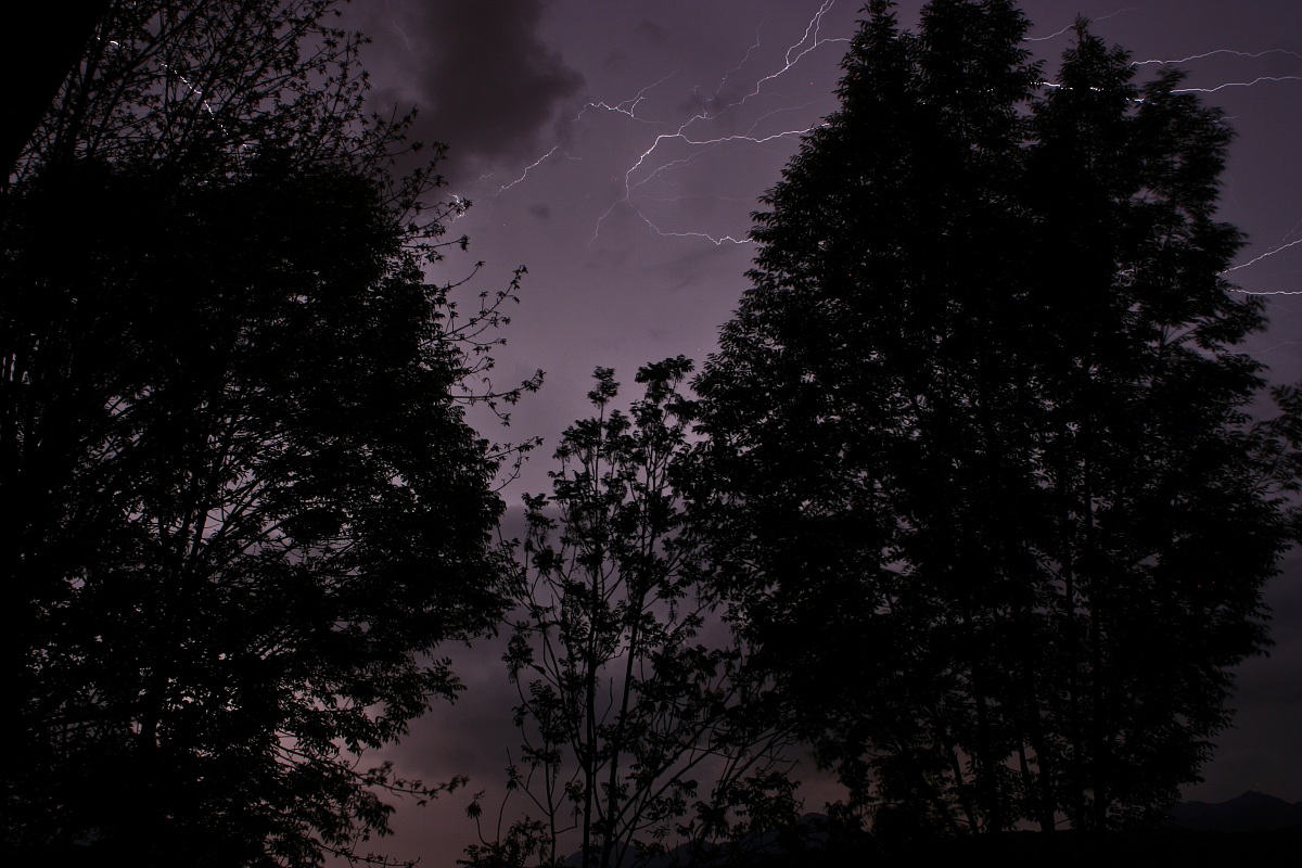 stroke of lightning - Monte Magno