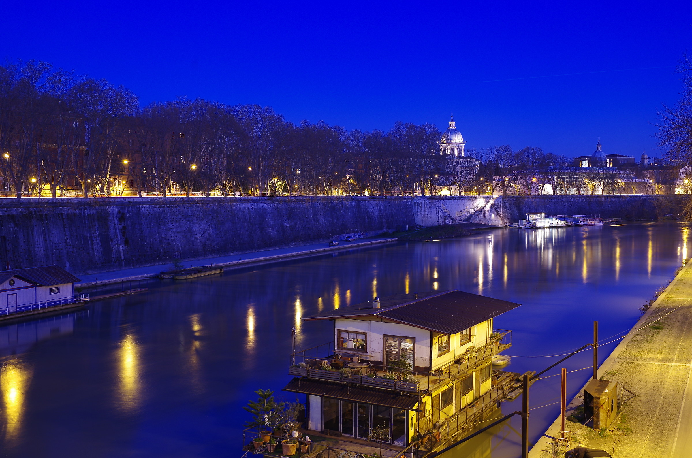At home on the Tiber