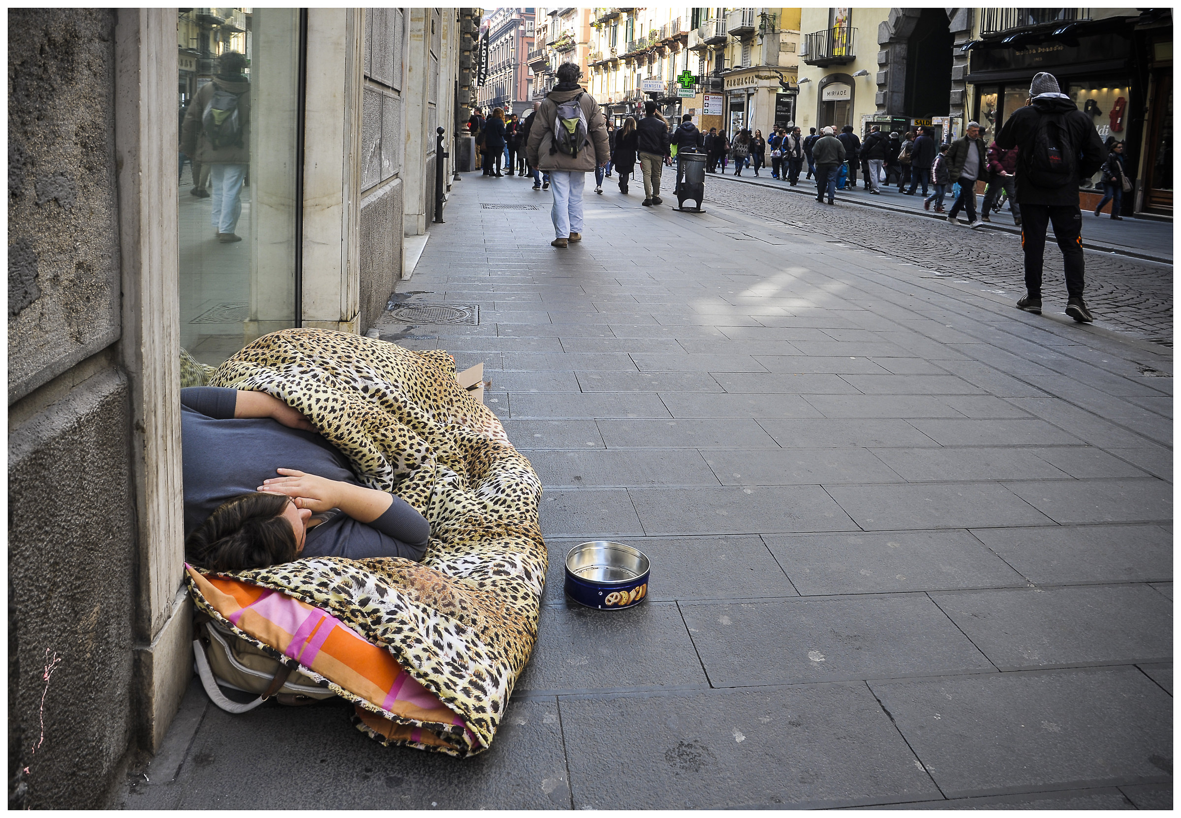 "As street furniture"