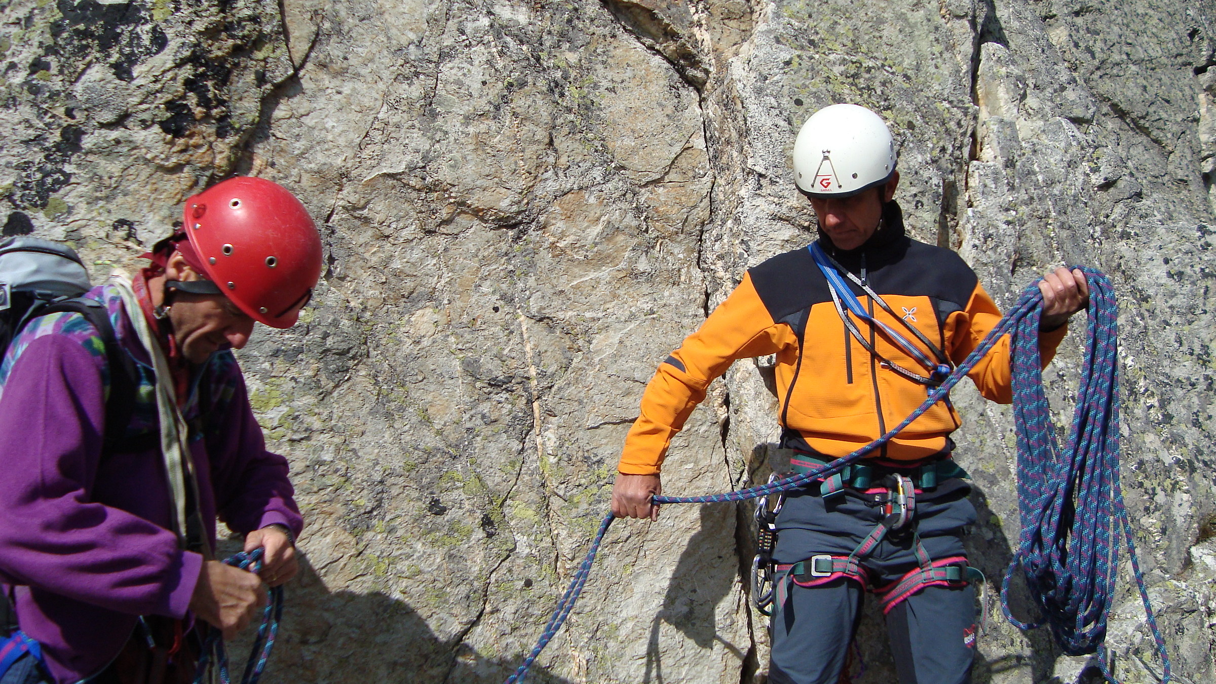 Castelo fortress-preparation for the climb