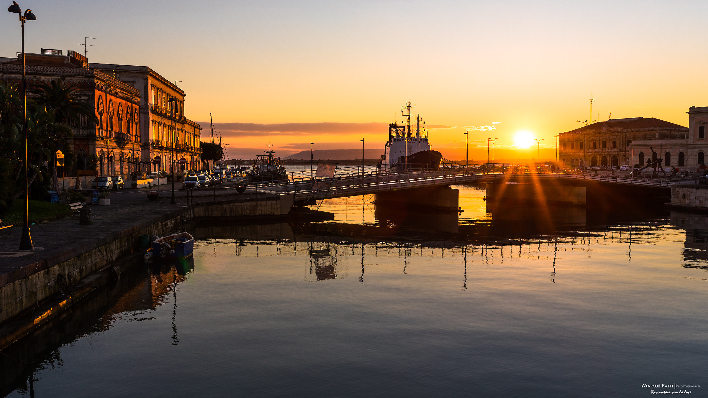 Ortigia at sunset