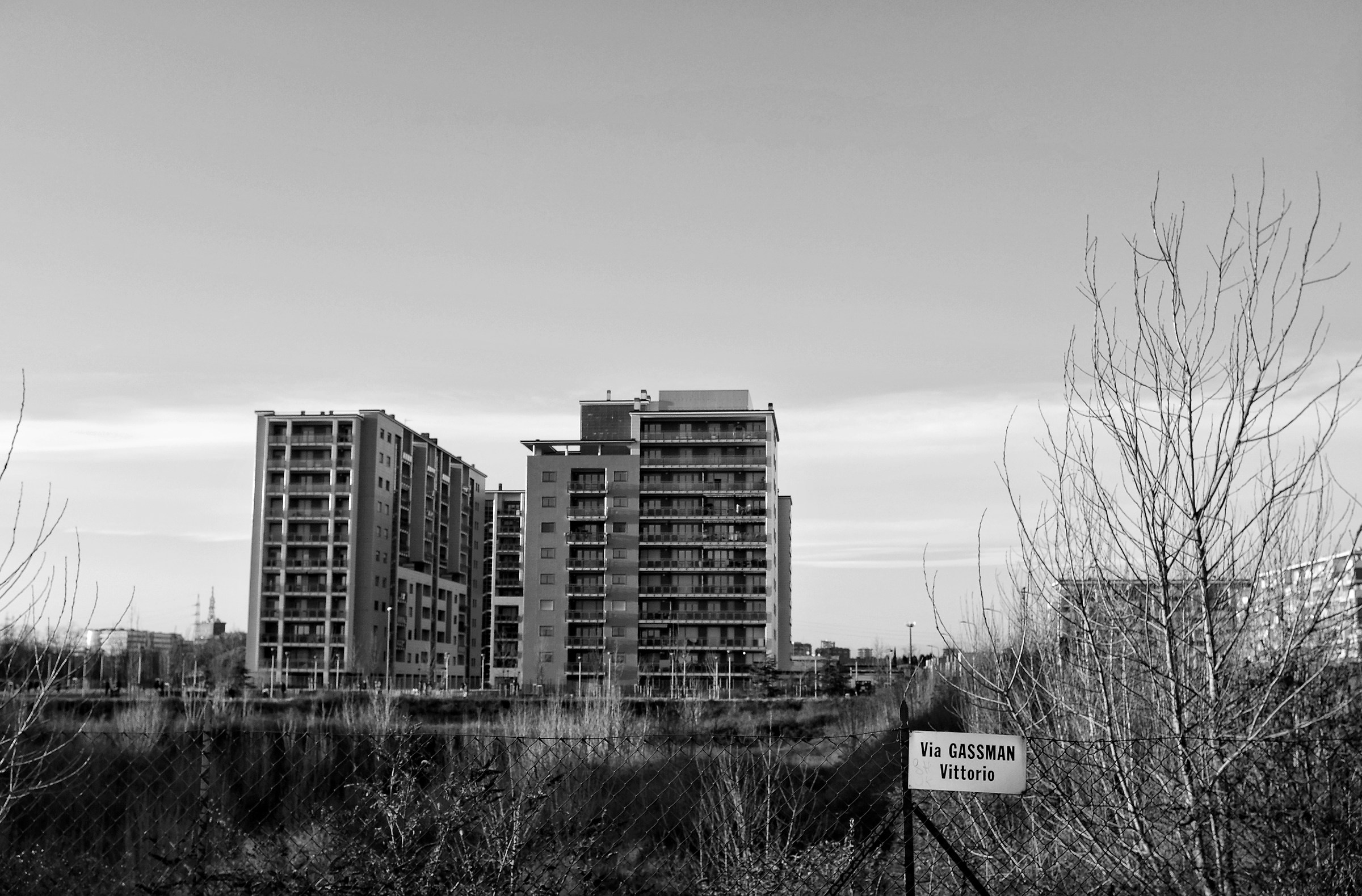 As in a Rossellini film ...