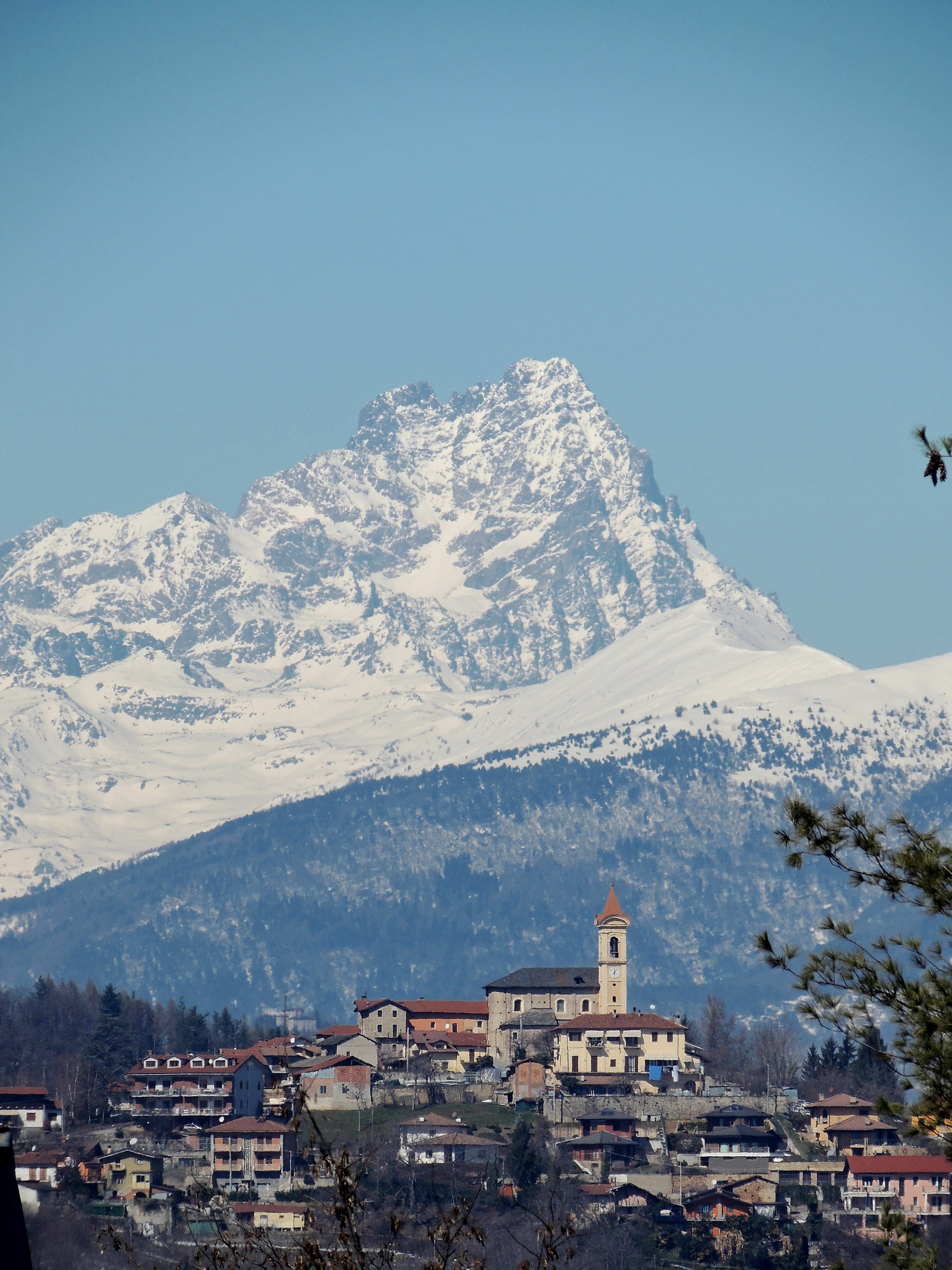san michele e il "re" monviso