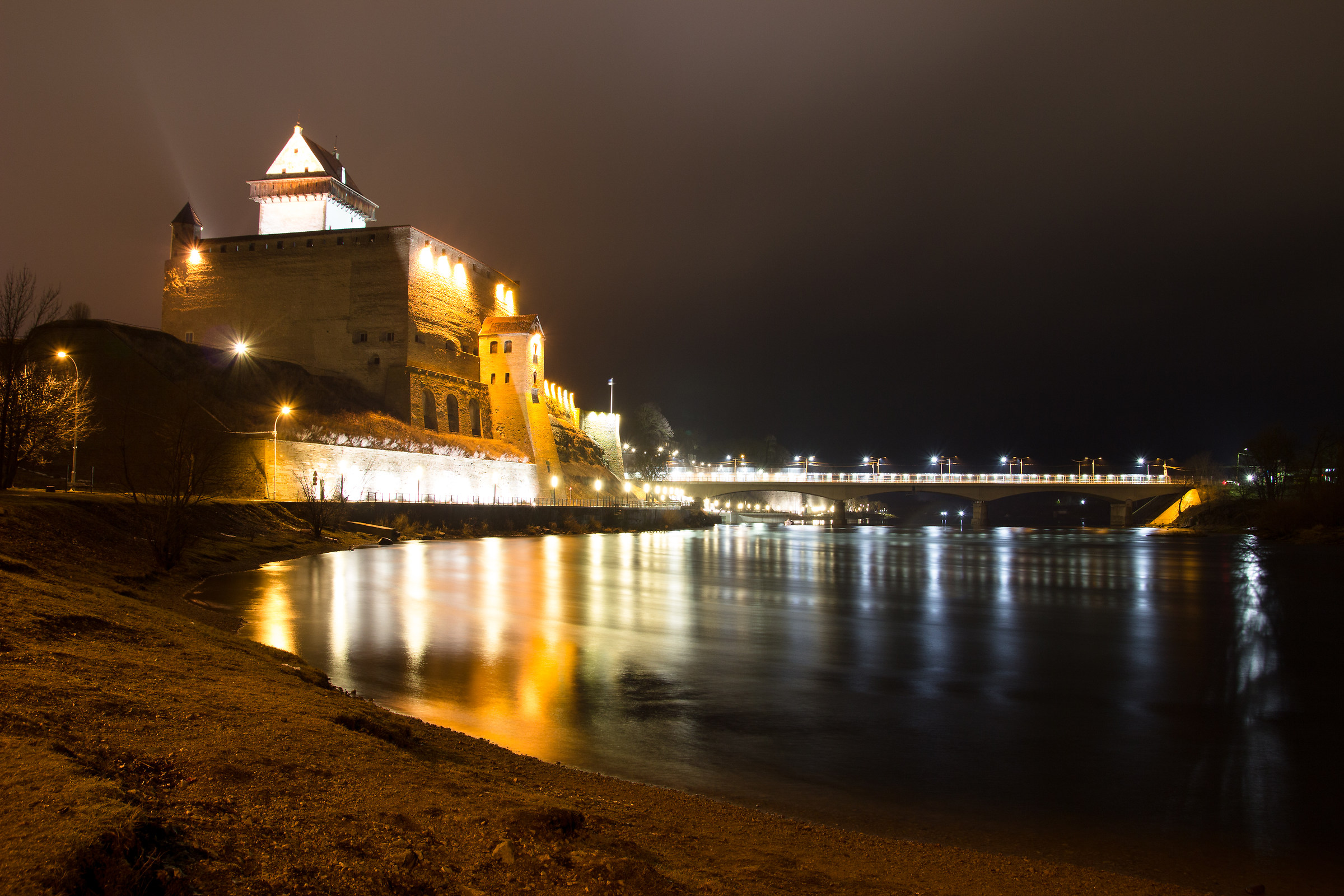 Castello estone sul confine