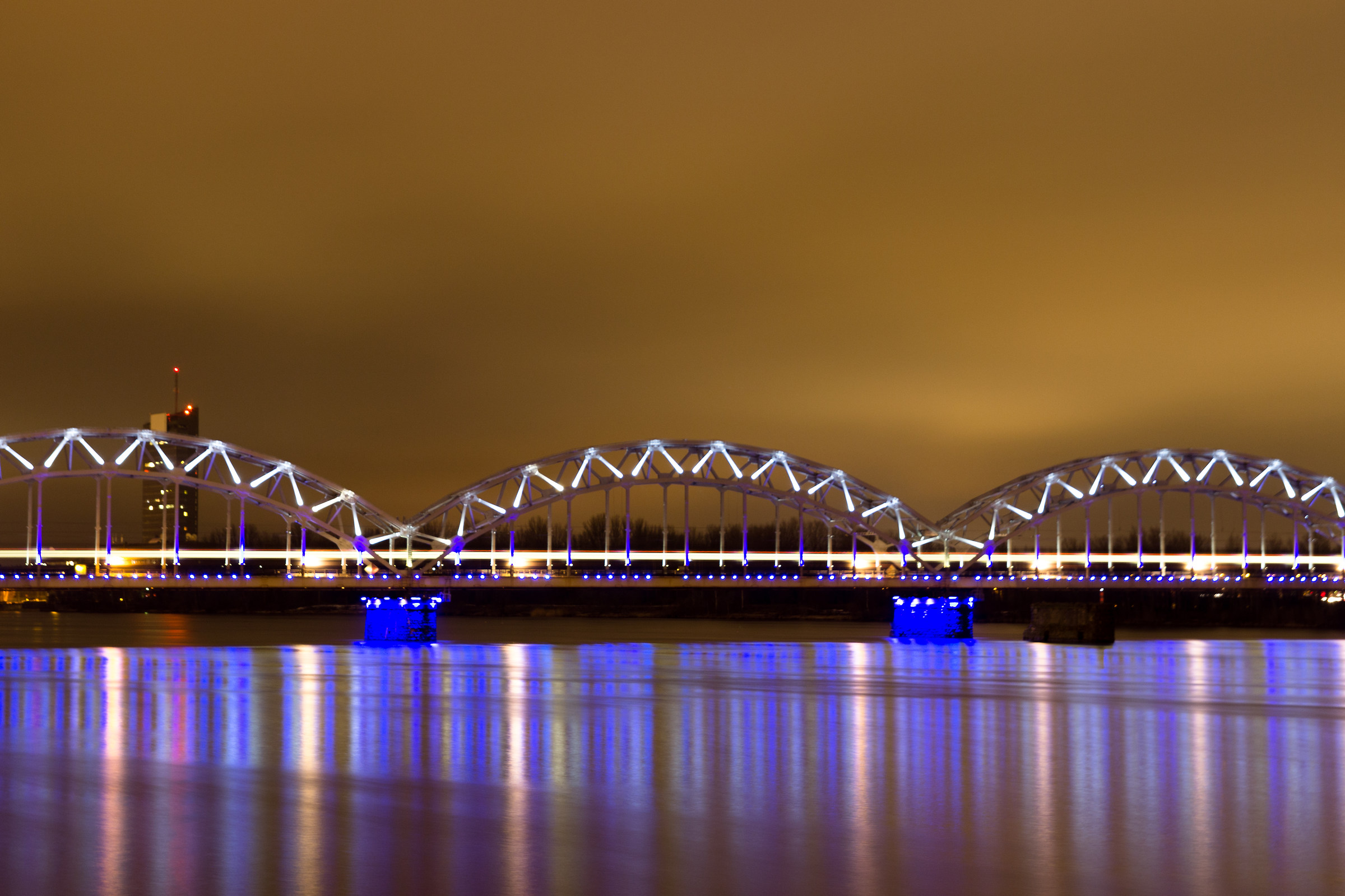 Tram fulmineo a Riga