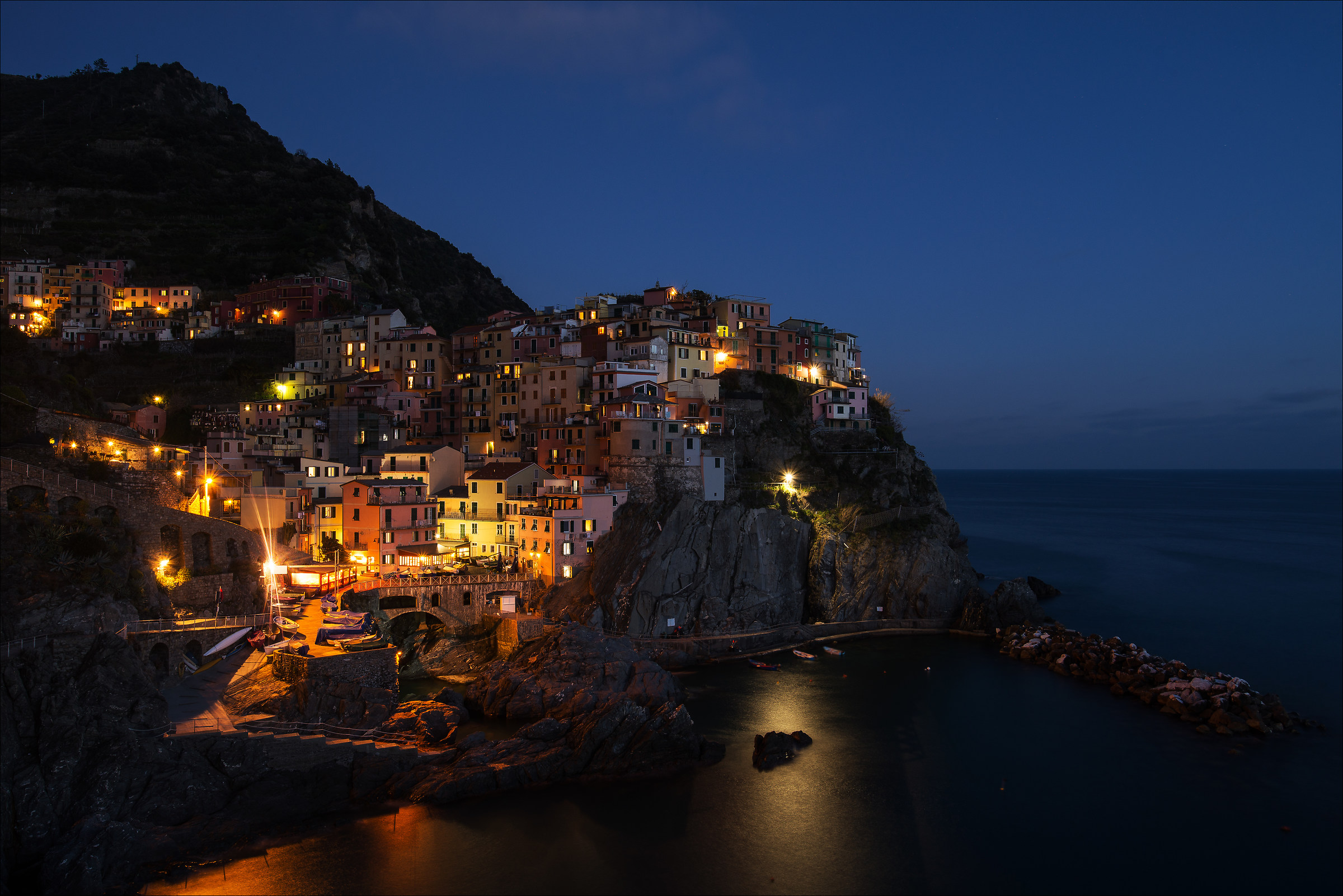 Manarola - Ora blu