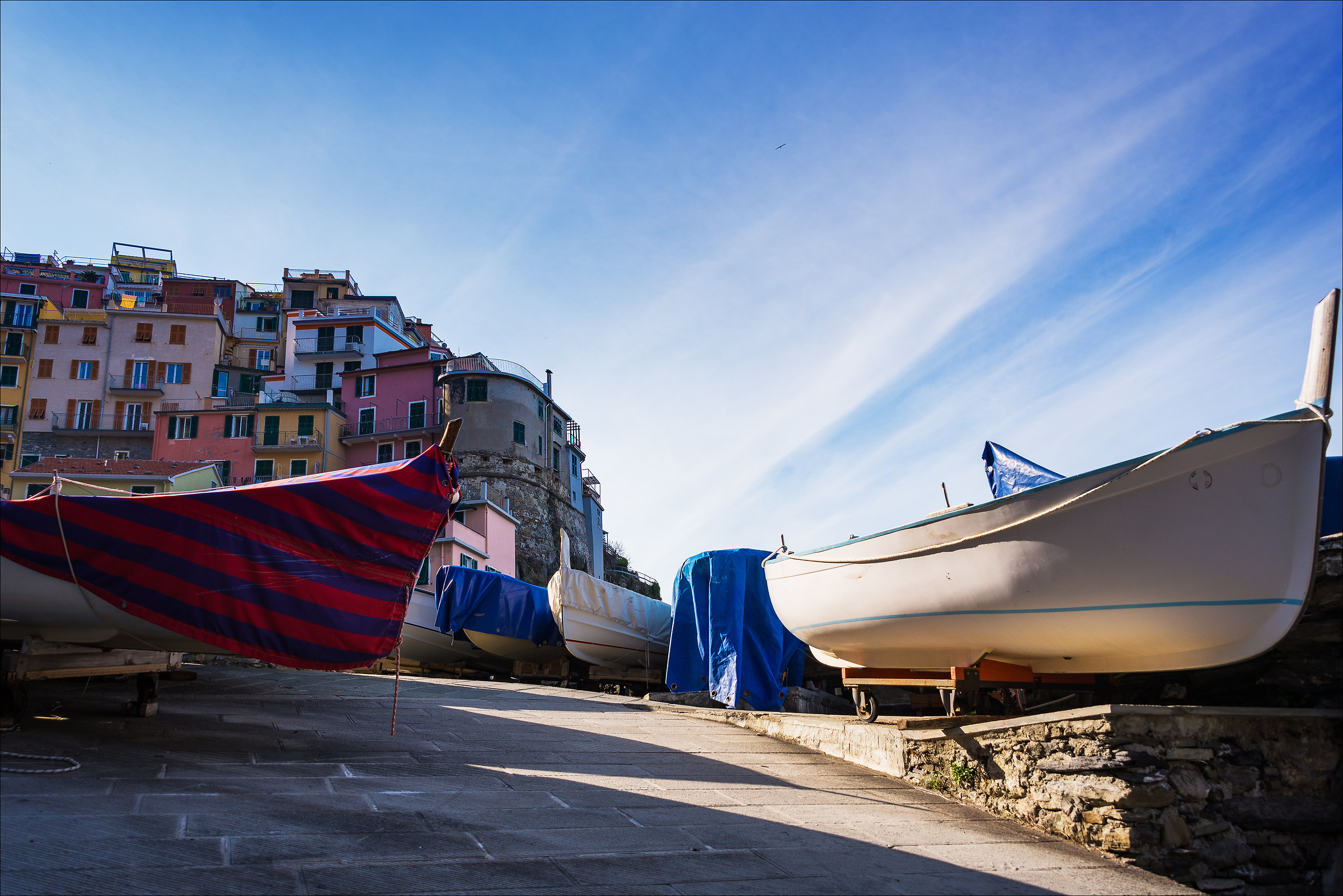 Manarola - Boats