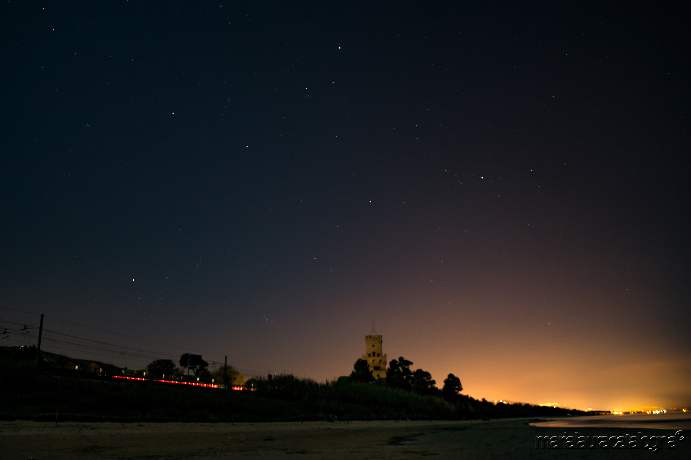 Earth Hour alla Torre di Cerrano