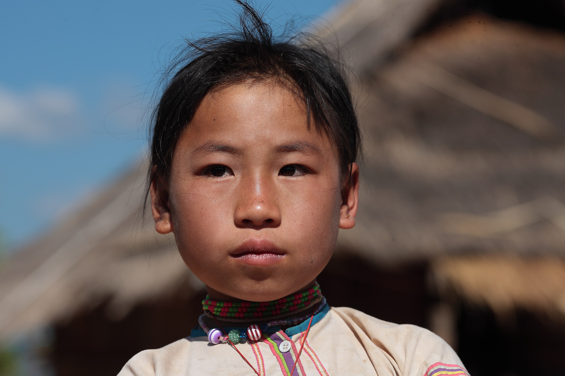 Myanmar, portrait of young