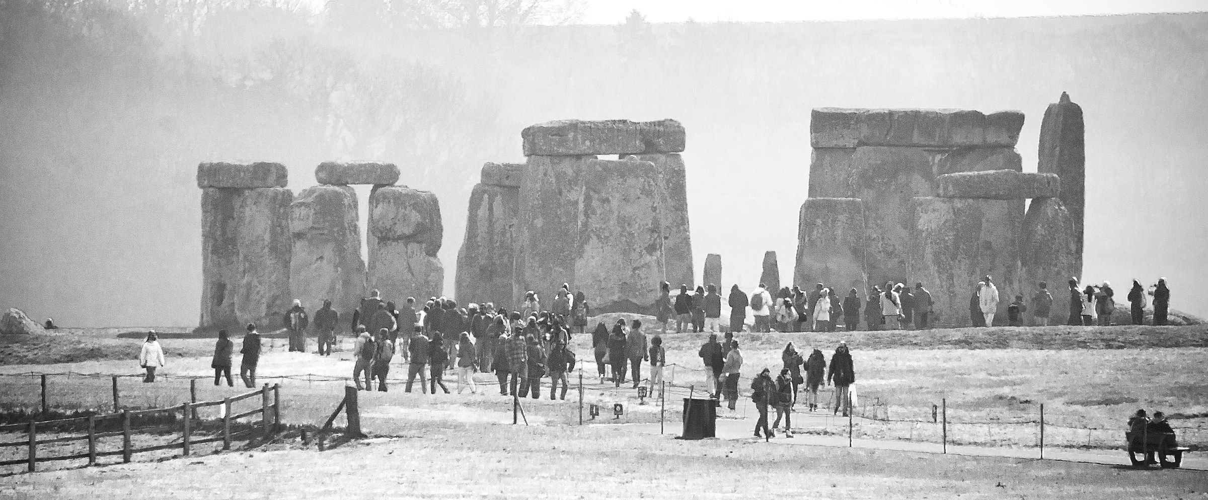 Stonehenge - on a misty March morning.