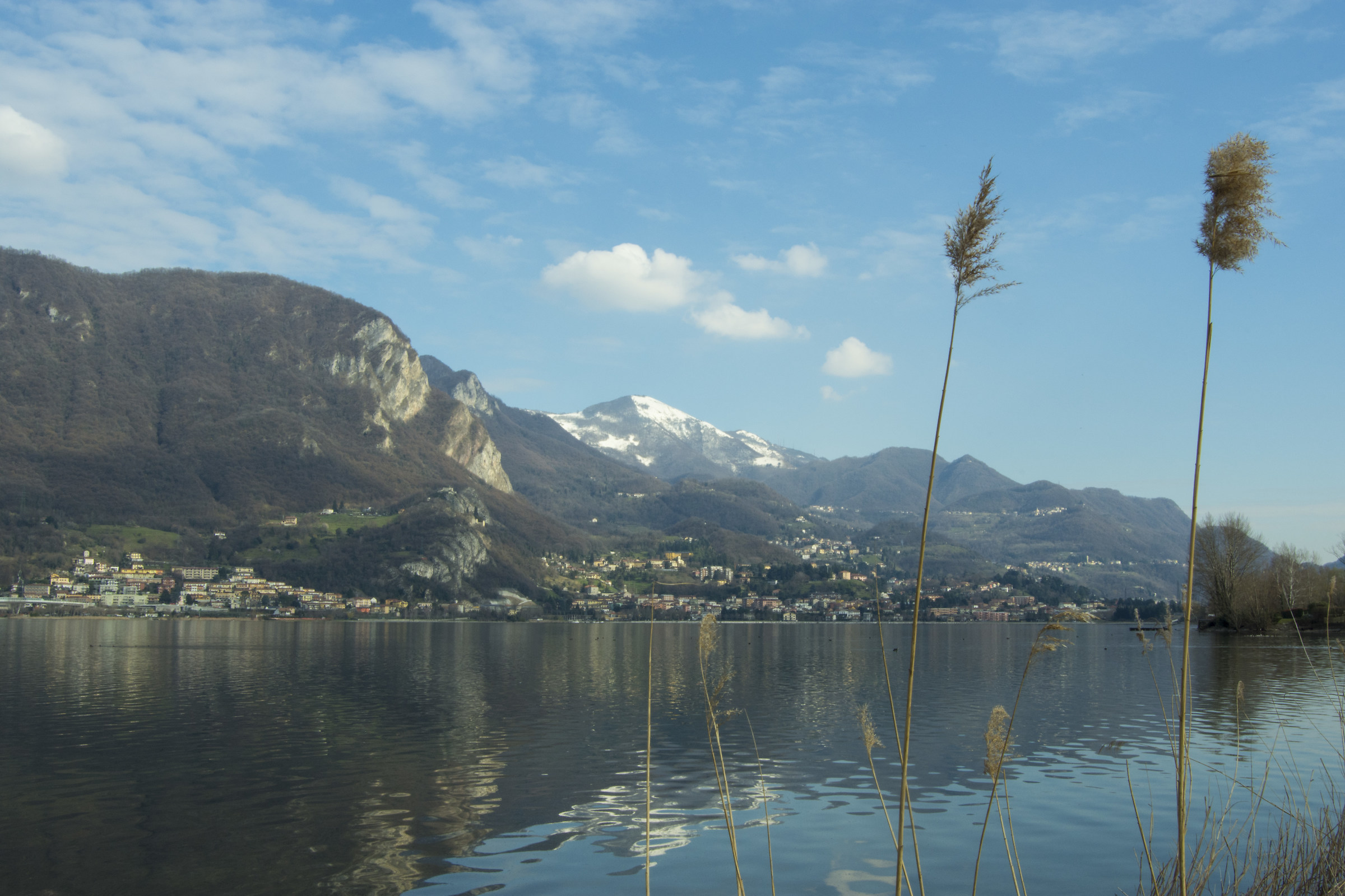 The lake as a mirror