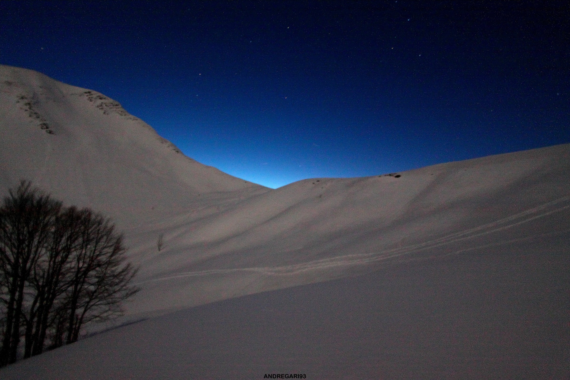 Sunset towards the Baptists