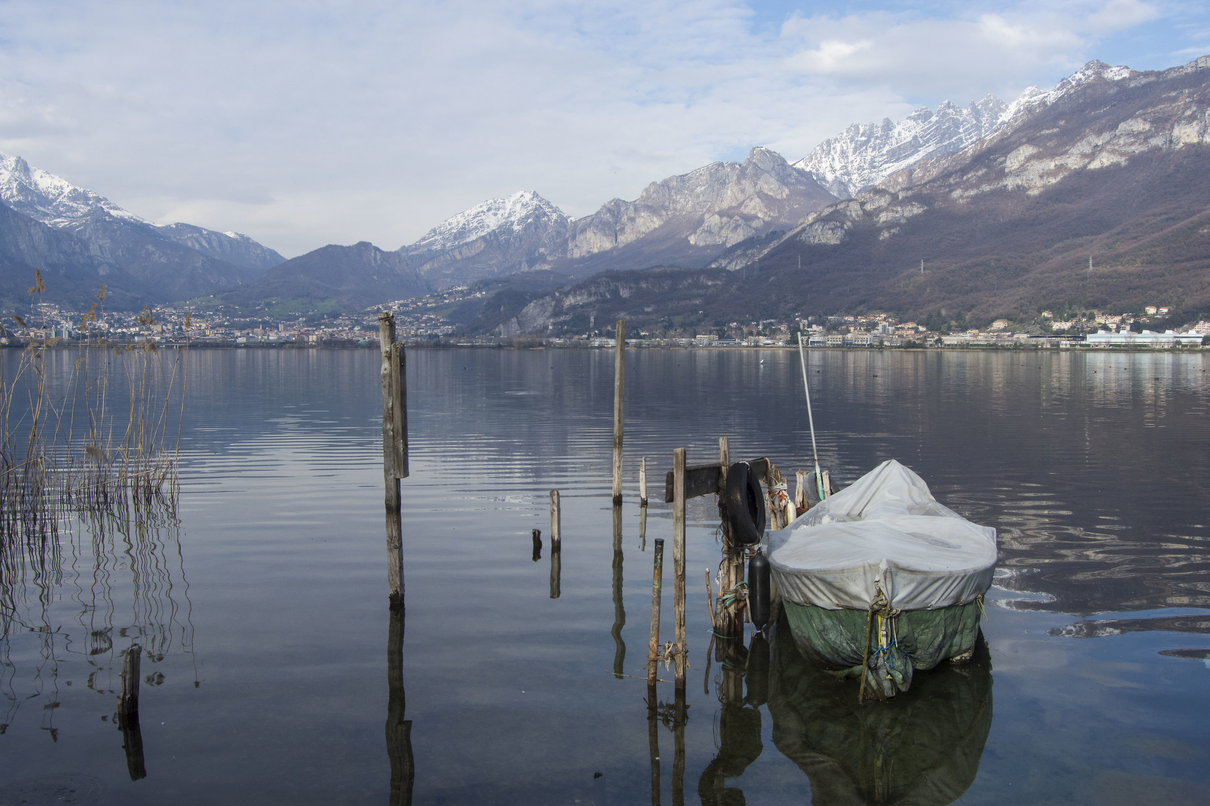 il Lago , calma piatta