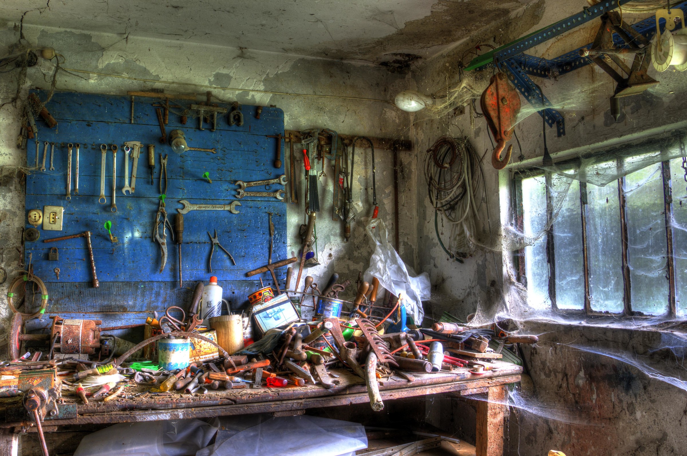 polvere e ragnatele....