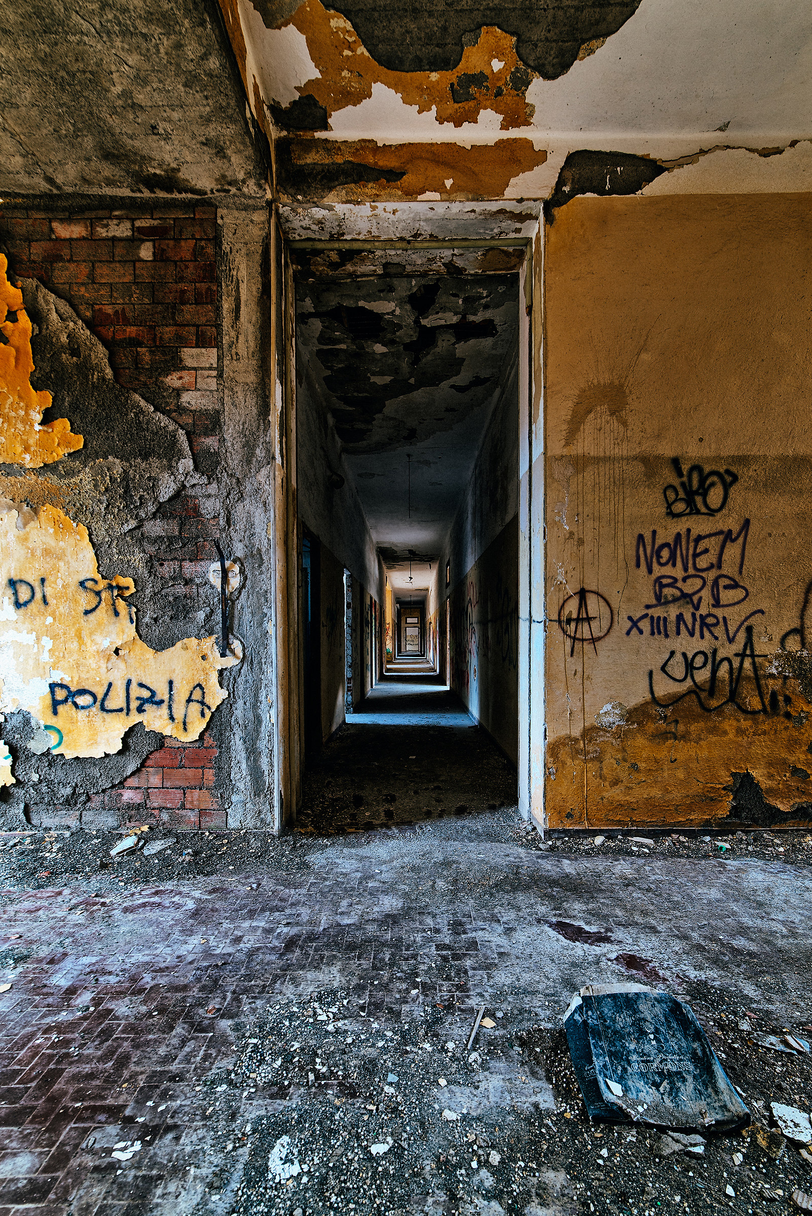 between light and darkness