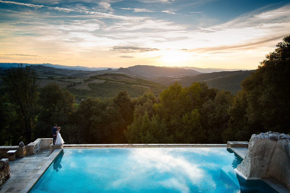 Tuscany wedding in Volterra
