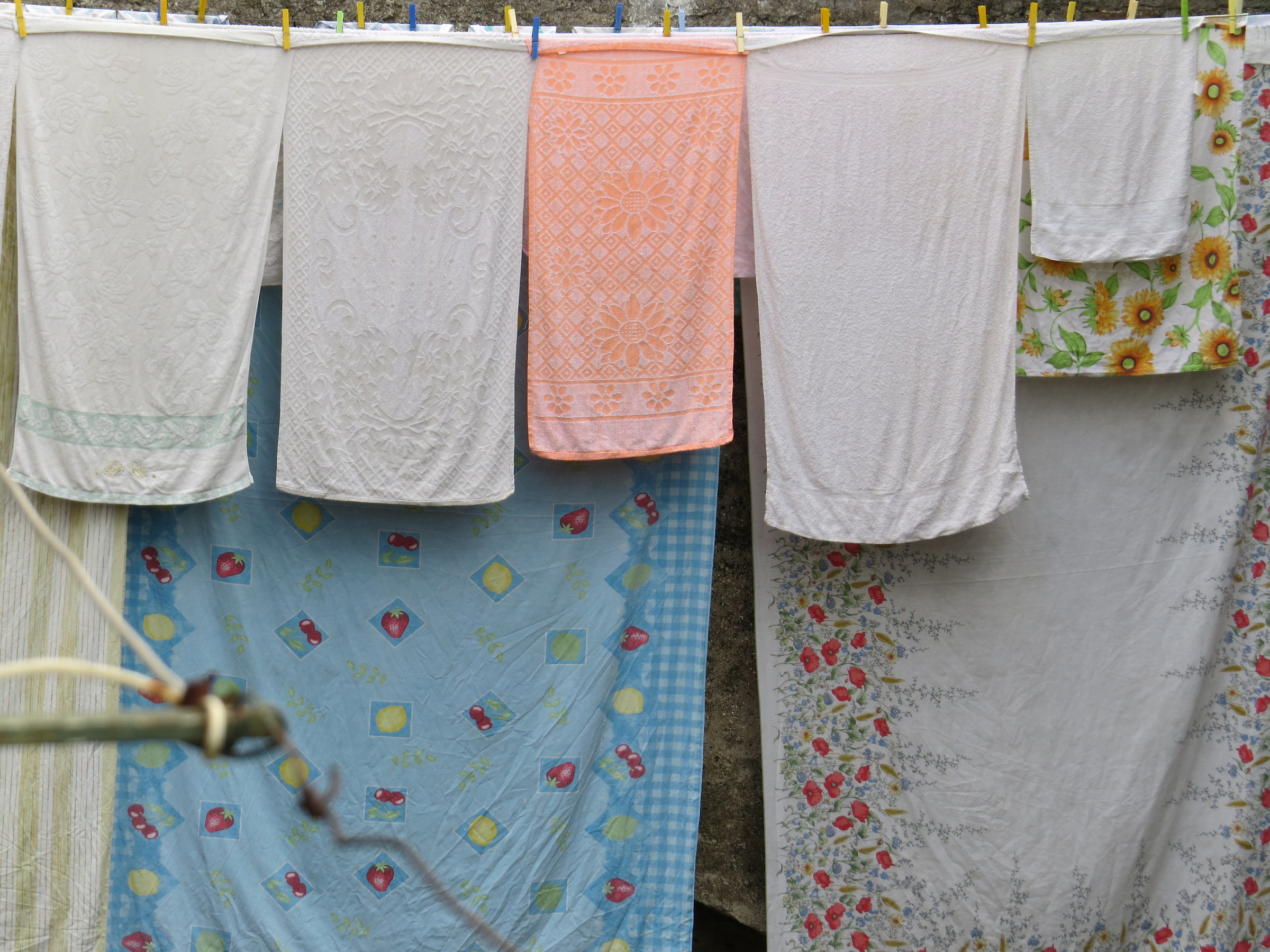 The laundry of a family torrese