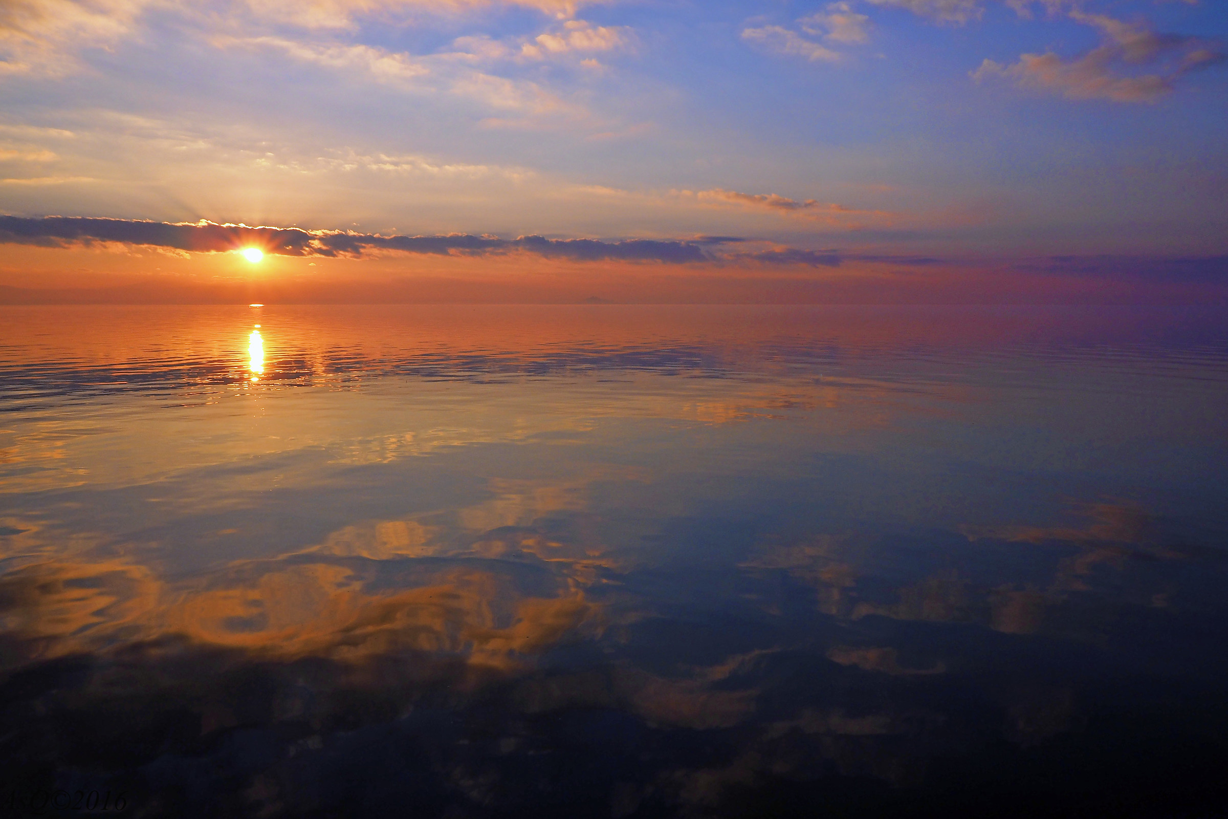 Reflections at Sunset